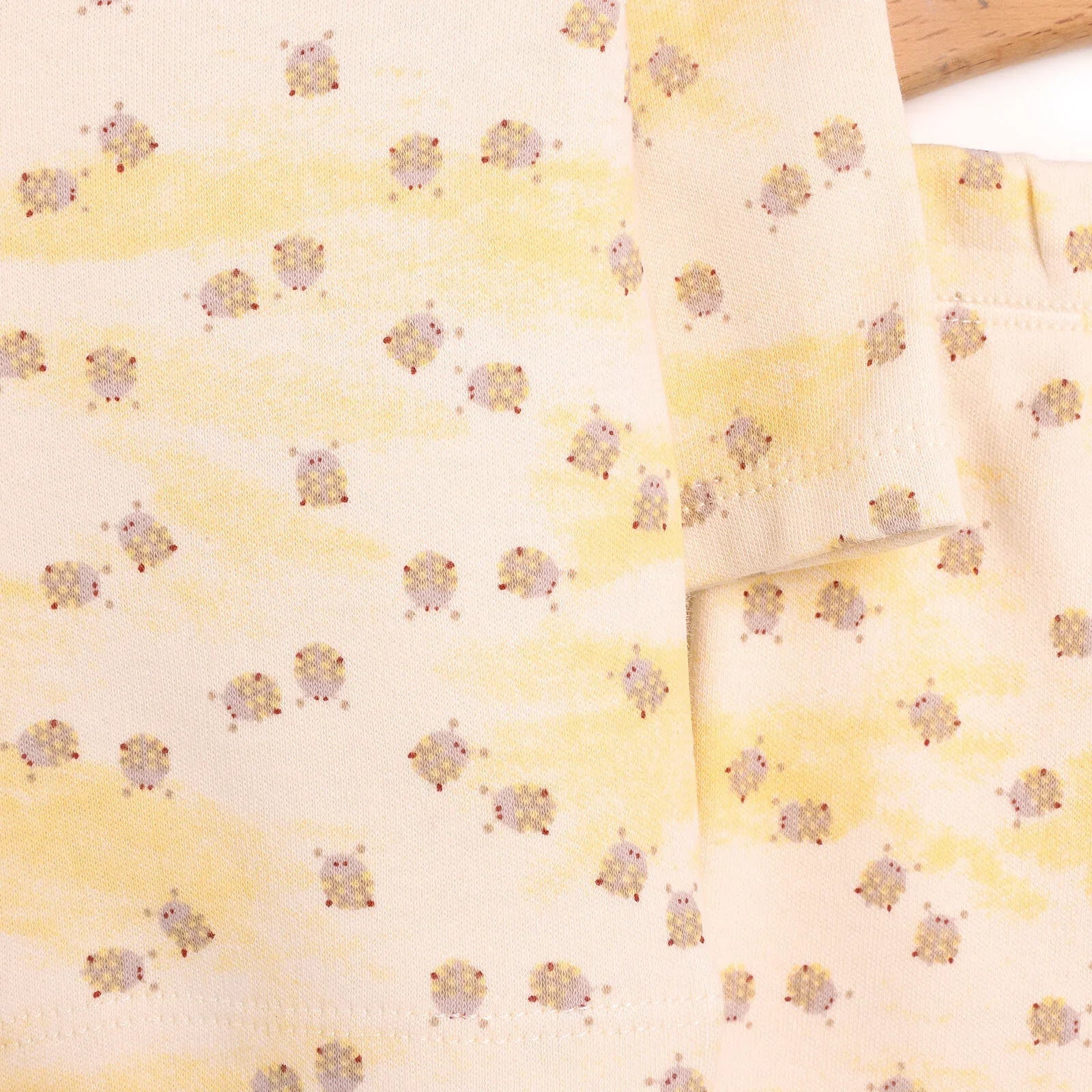 HelloBaby Baby Girl Shirt Collar Pyjamas - Yellow - mezetto ebebek ebebek