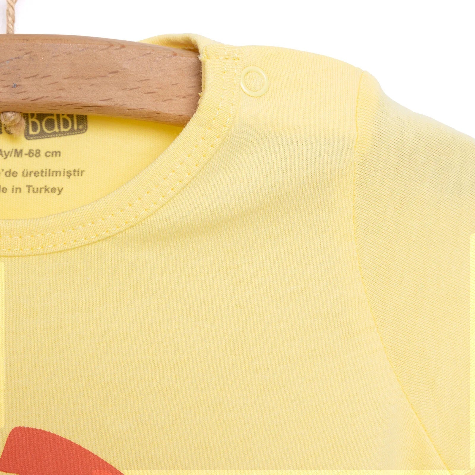 HelloBaby Baby Girl Short Jumpsuit - Yellow - mezetto ebebek ebebek
