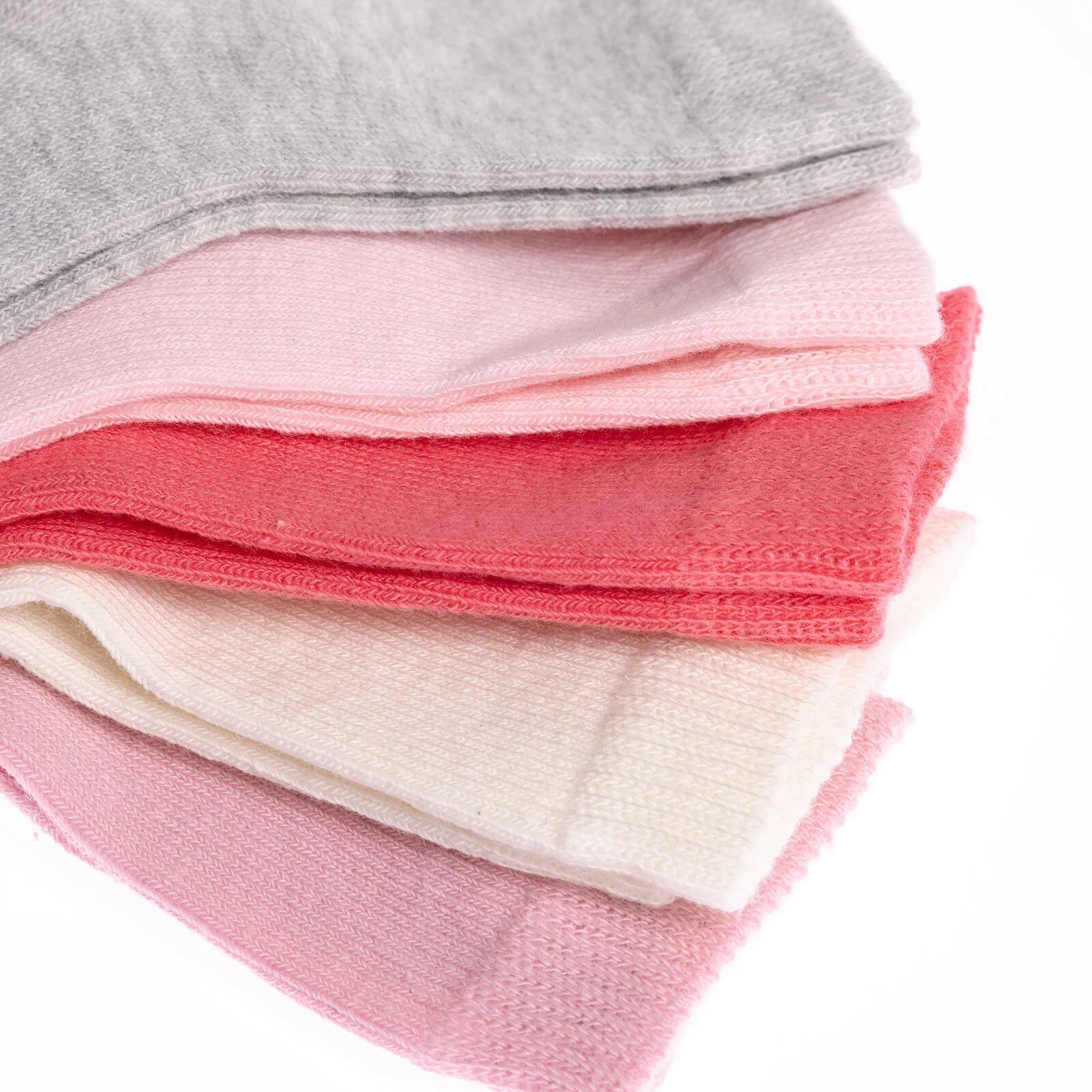 HelloBaby Baby Girl Socks 5 pcs - Pink - mezetto ebebek ebebek