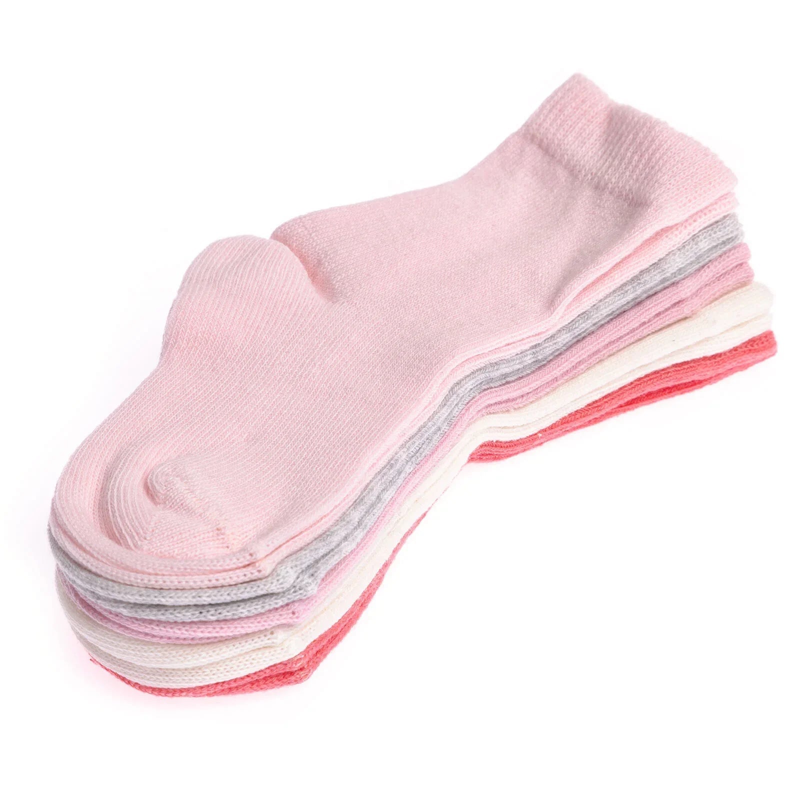 HelloBaby Baby Girl Socks 5 pcs - Pink - mezetto ebebek ebebek