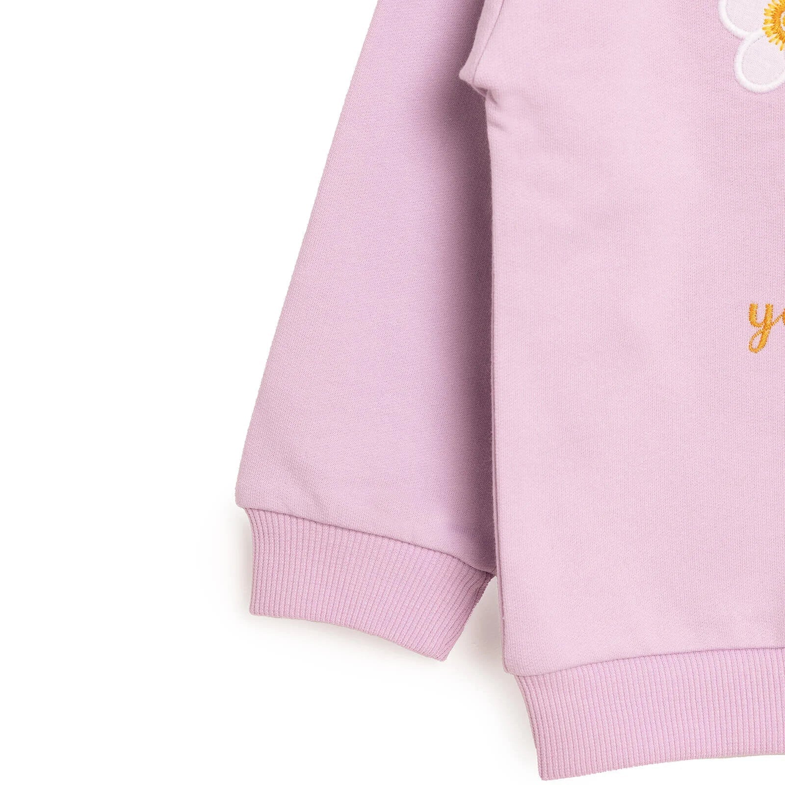 HelloBaby Baby Girl Sweatshirt Footless Bottom 2 pcs - Lilac - mezetto ebebek ebebek