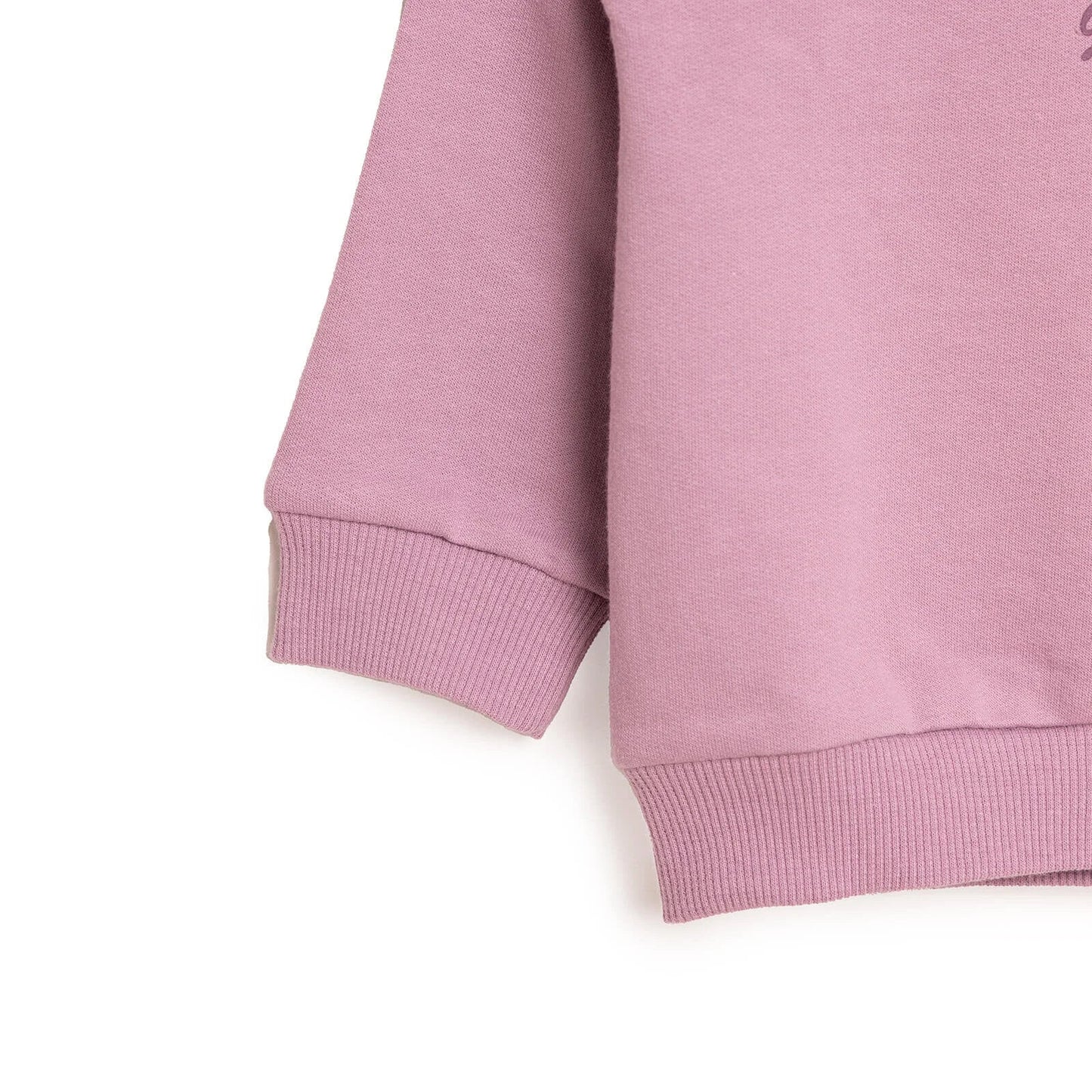 HelloBaby Baby Girl Sweatshirt Footless Bottom - Purple - mezetto ebebek ebebek