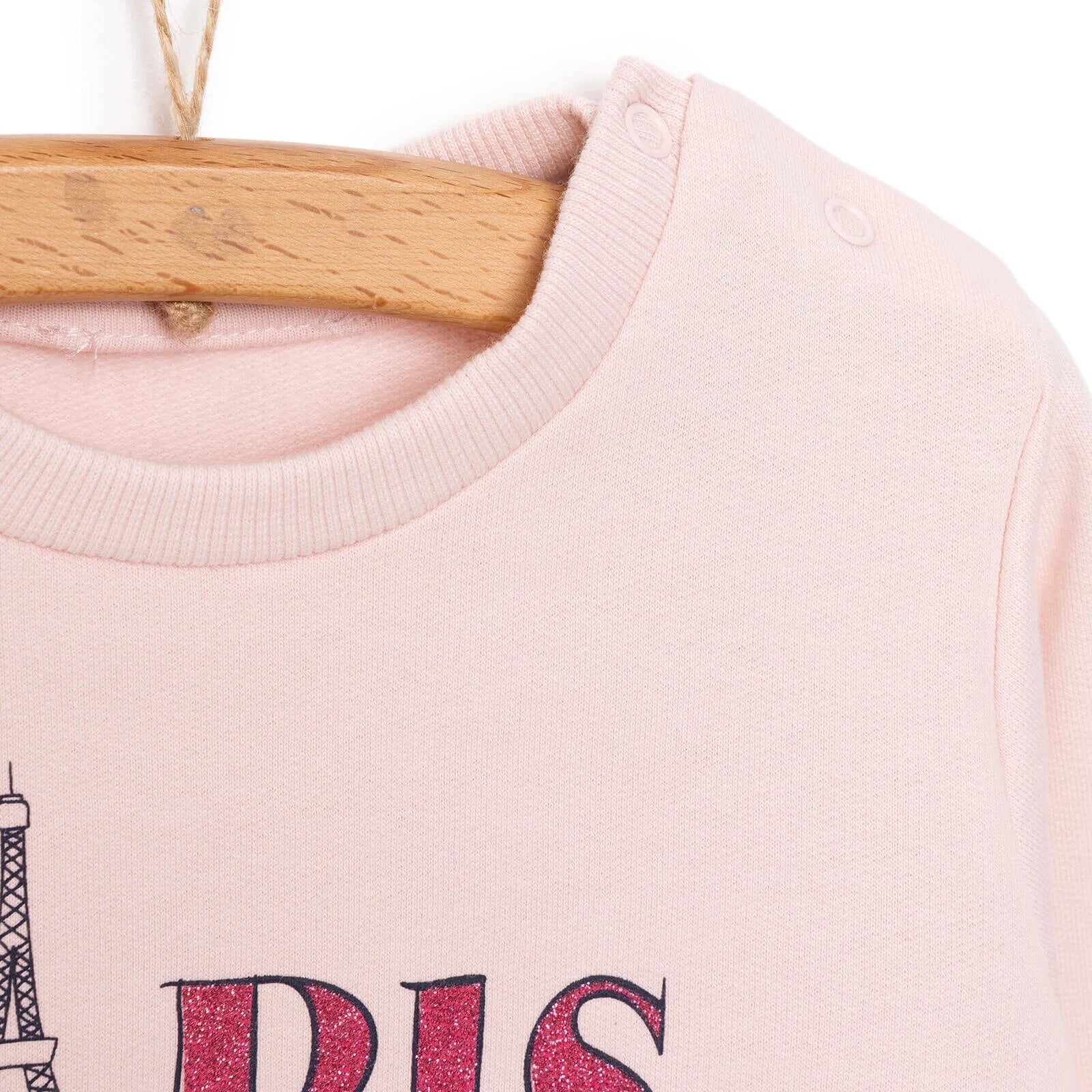 HelloBaby Baby Girl Sweatshirt - Pink - mezetto ebebek ebebek