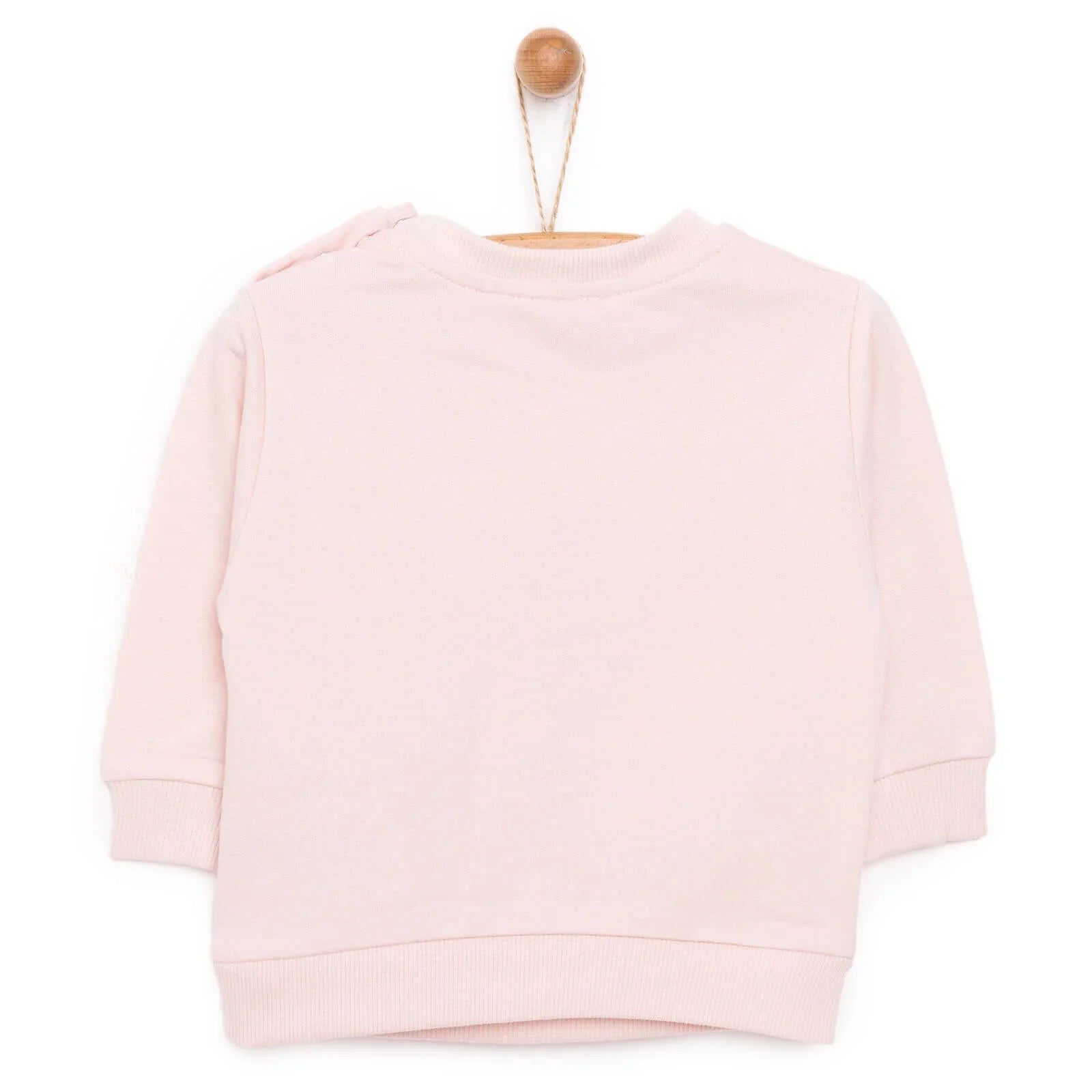 HelloBaby Baby Girl Sweatshirt - Pink - mezetto ebebek ebebek