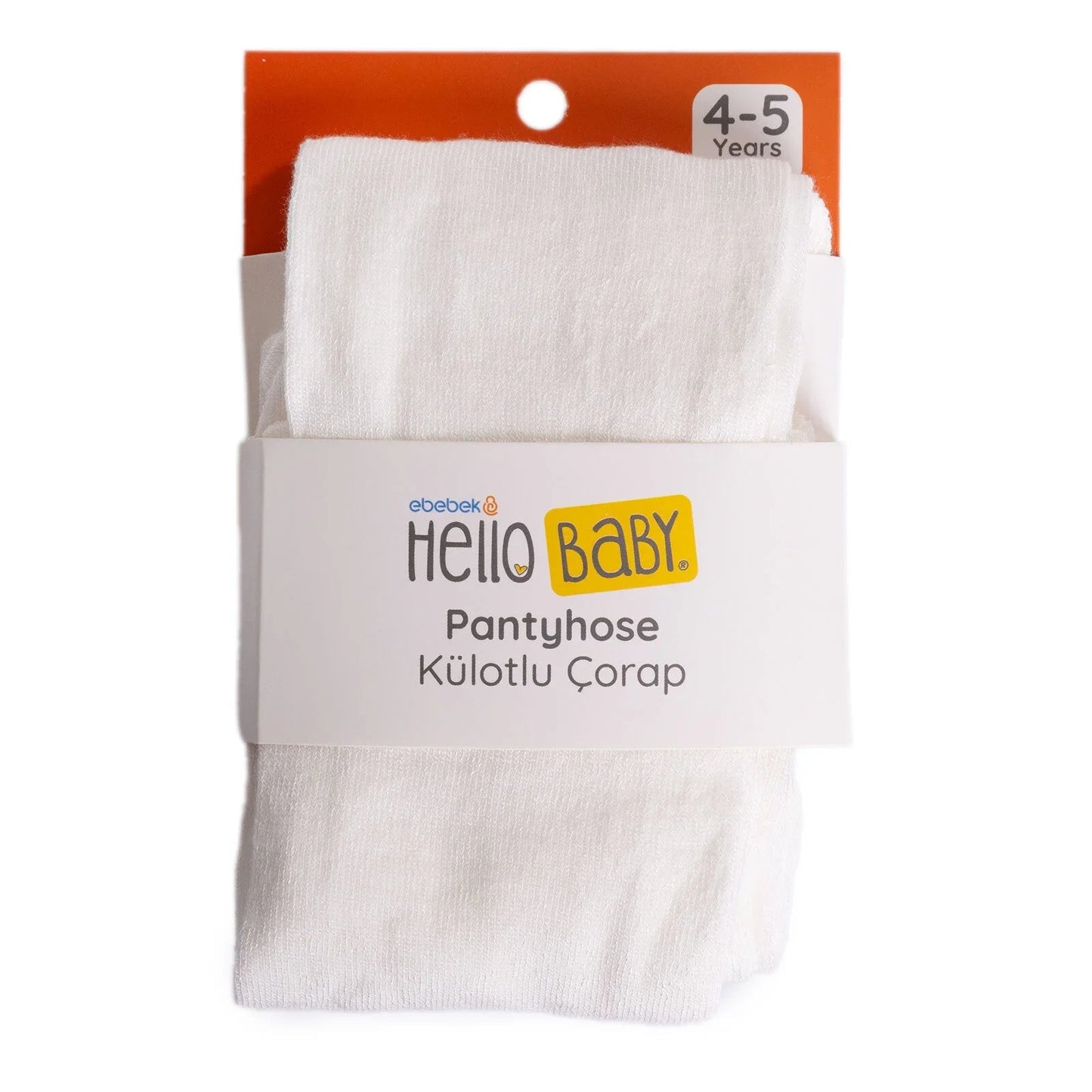 HelloBaby Baby Girl Tight - Ecru - mezetto ebebek ebebek
