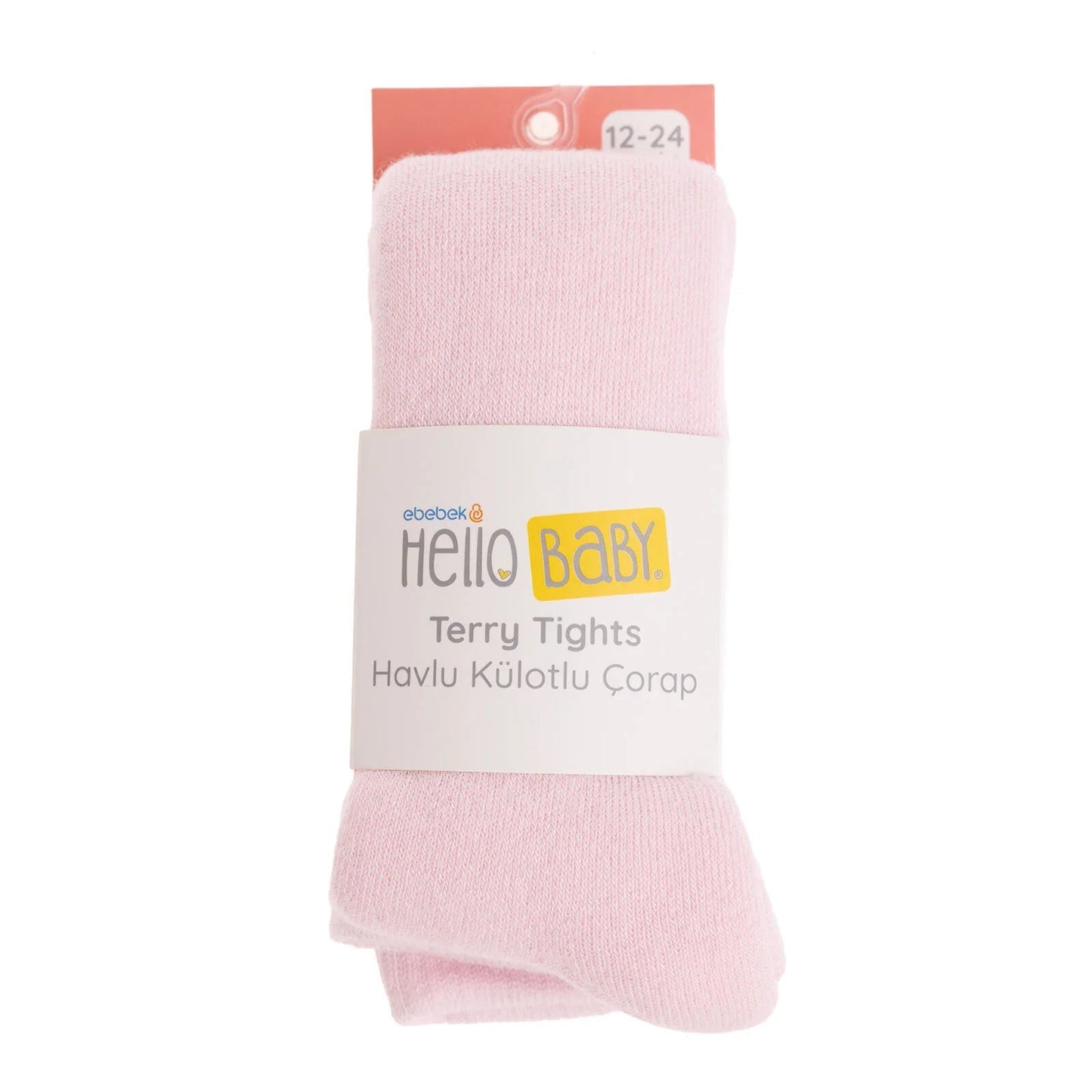 HelloBaby Baby Girl Tight - Light Pink - mezetto ebebek ebebek