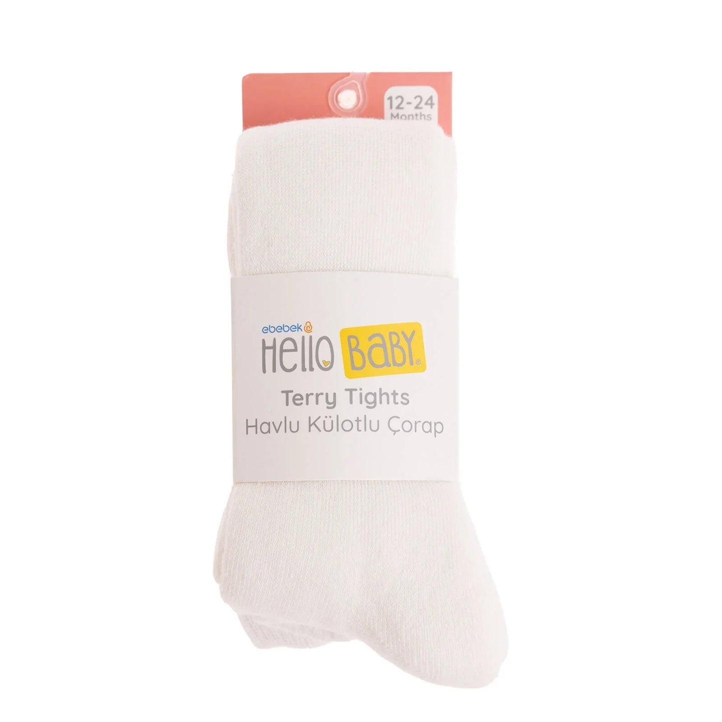 HelloBaby Baby Girl Tight - White - mezetto ebebek ebebek