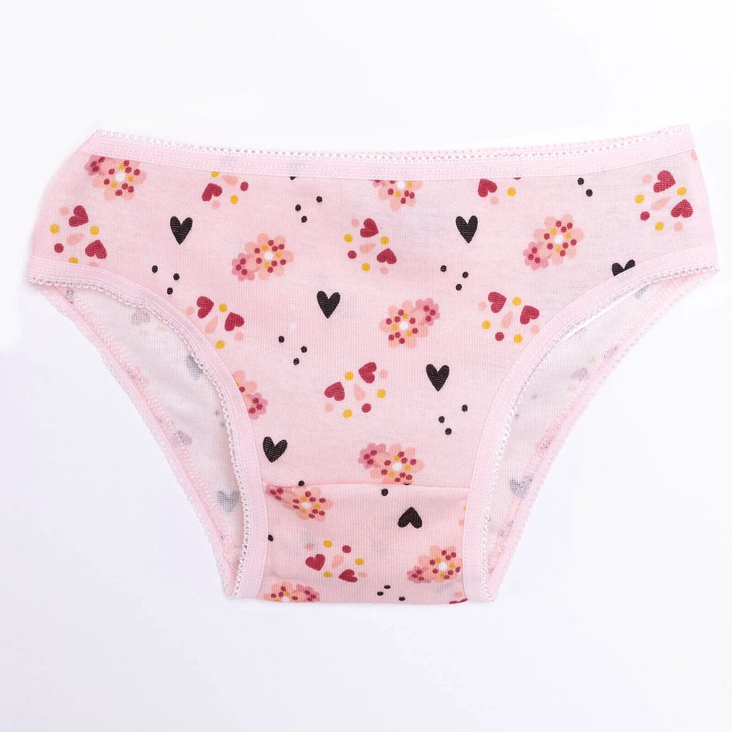 HelloBaby Baby Girl Underwear 3 pcs - Pink - mezetto ebebek ebebek