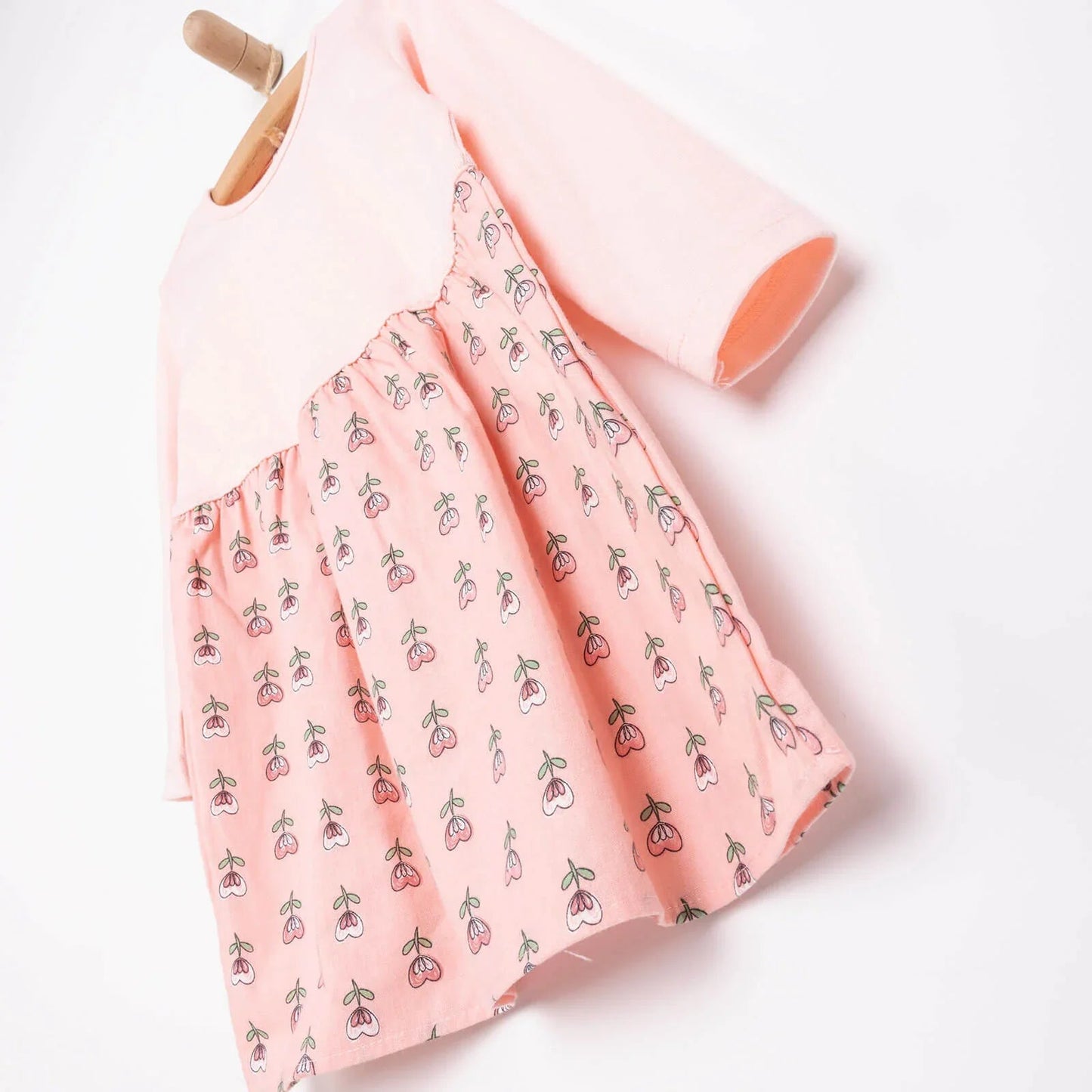 HelloBaby Baby Girl Winter Fairytale Dress - Powder - mezetto ebebek ebebek