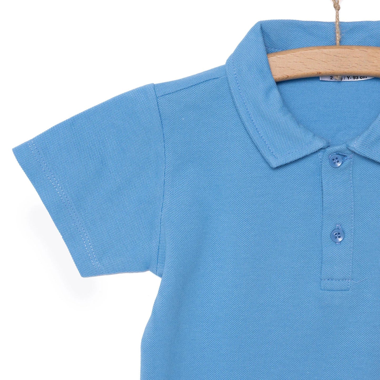 HelloBaby Baby Shark Boy T-shirt - Light Blue - mezetto ebebek ebebek