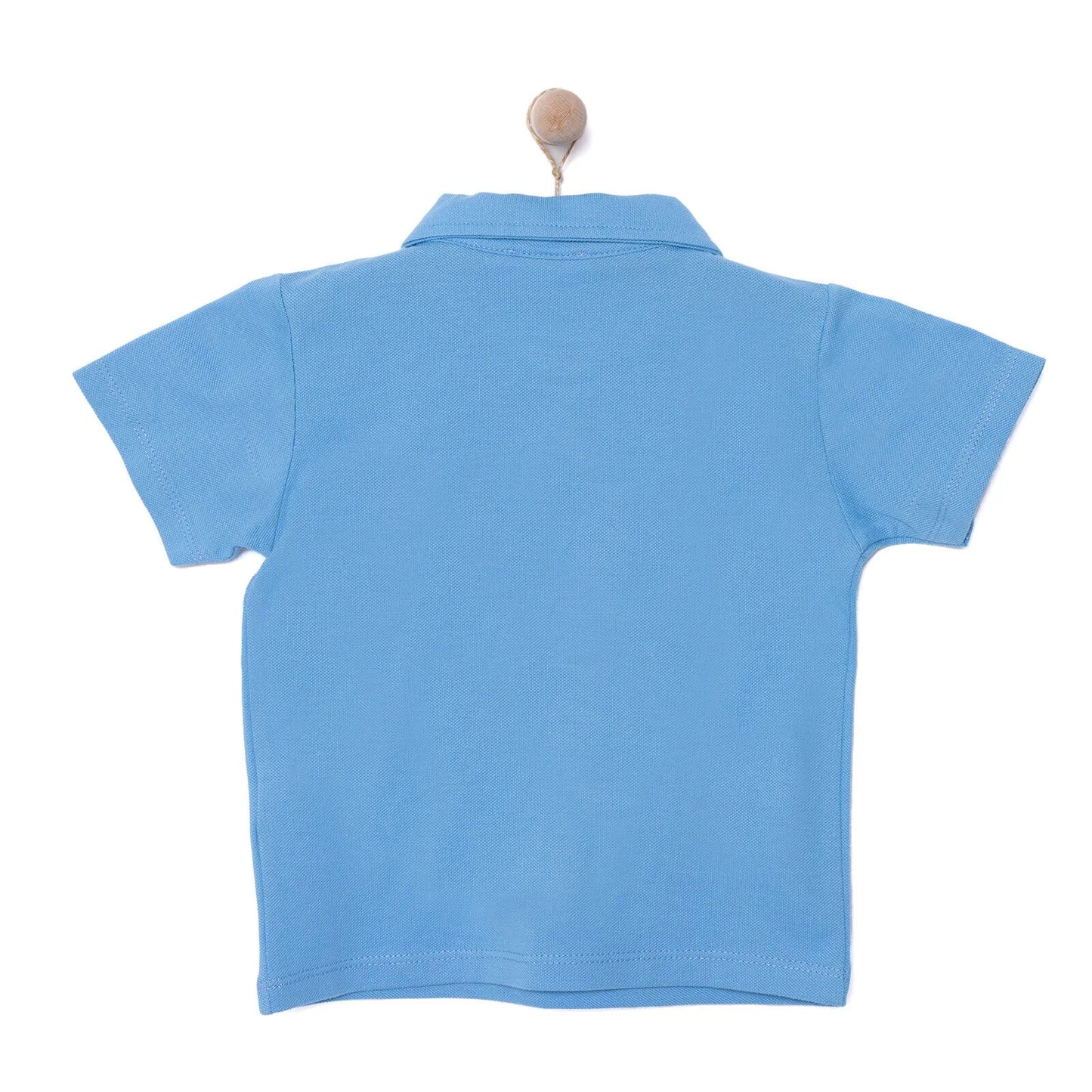 HelloBaby Baby Shark Boy T-shirt - Light Blue - mezetto ebebek ebebek