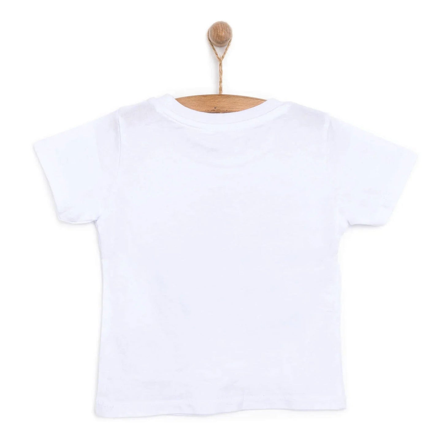 HelloBaby Baby Shark Boy T-shirt - White - mezetto ebebek ebebek