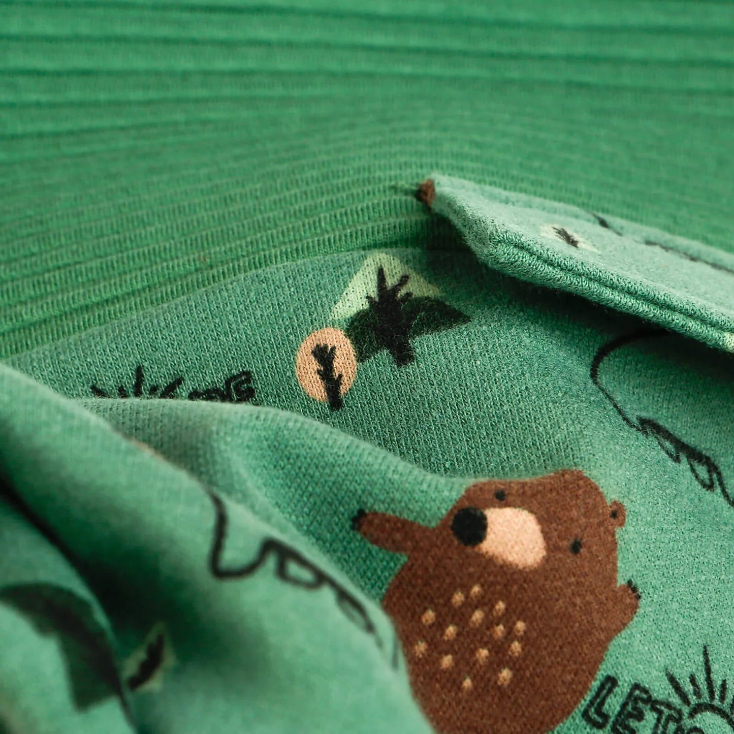 HelloBaby Baby Tracksuit - Dark Green - mezetto ebebek ebebek