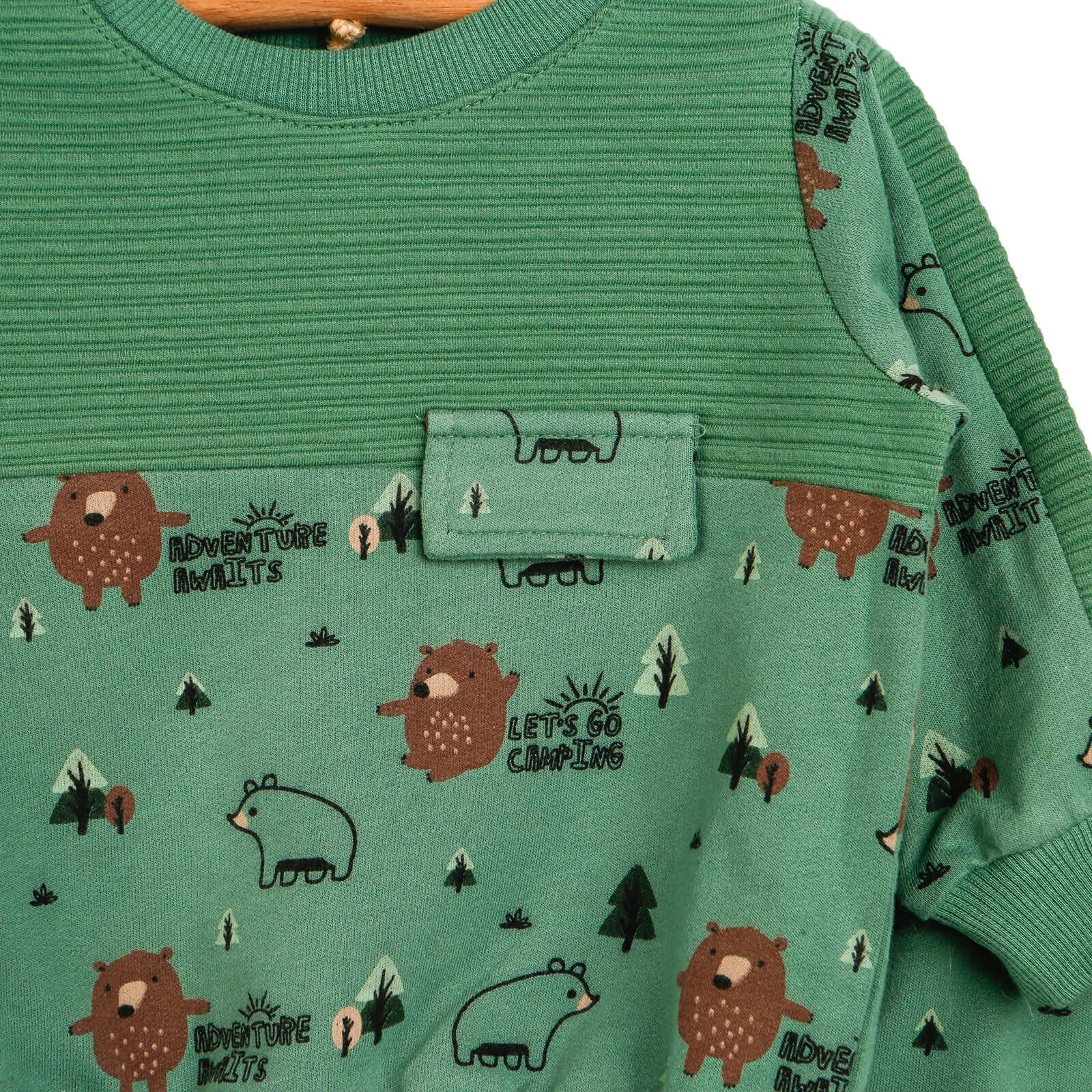 HelloBaby Baby Tracksuit - Dark Green - mezetto ebebek ebebek