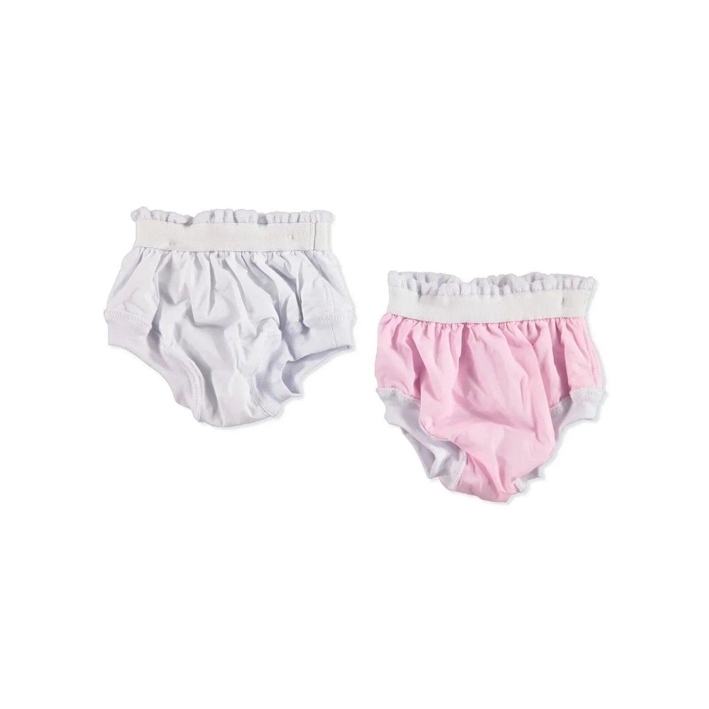 HelloBaby Baby Training Panties 2 pcs - Pink & White - mezetto ebebek ebebek