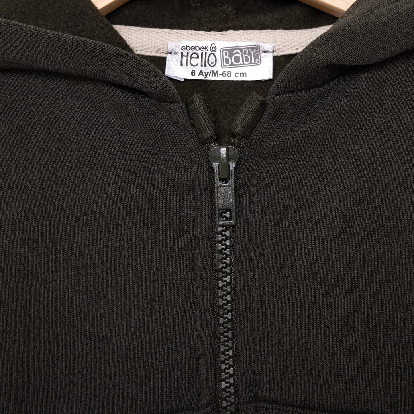 HelloBaby Basic Baby Boy Cardigan - Anthracite - mezetto ebebek ebebek