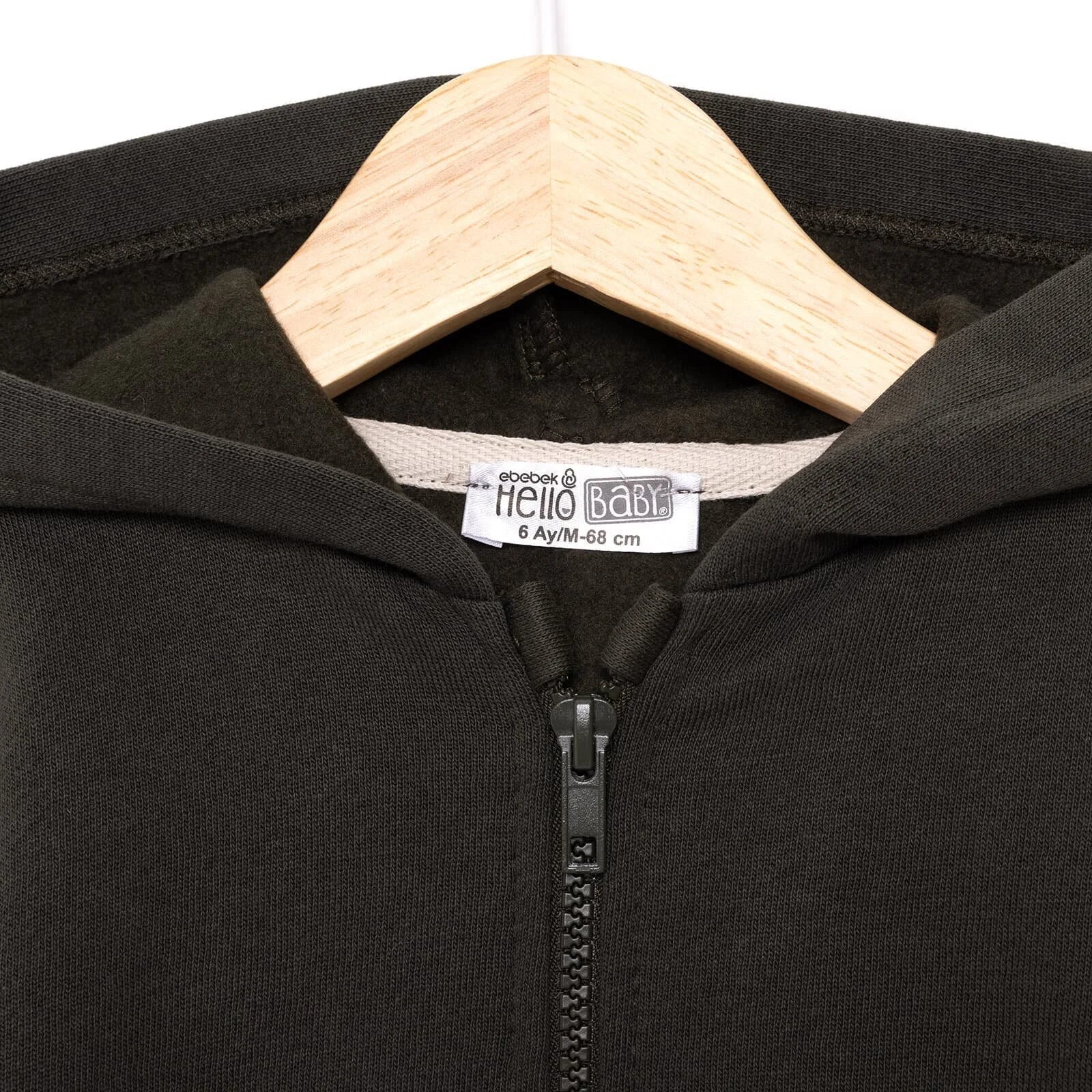 HelloBaby Basic Baby Boy Cardigan - Anthracite - mezetto ebebek ebebek