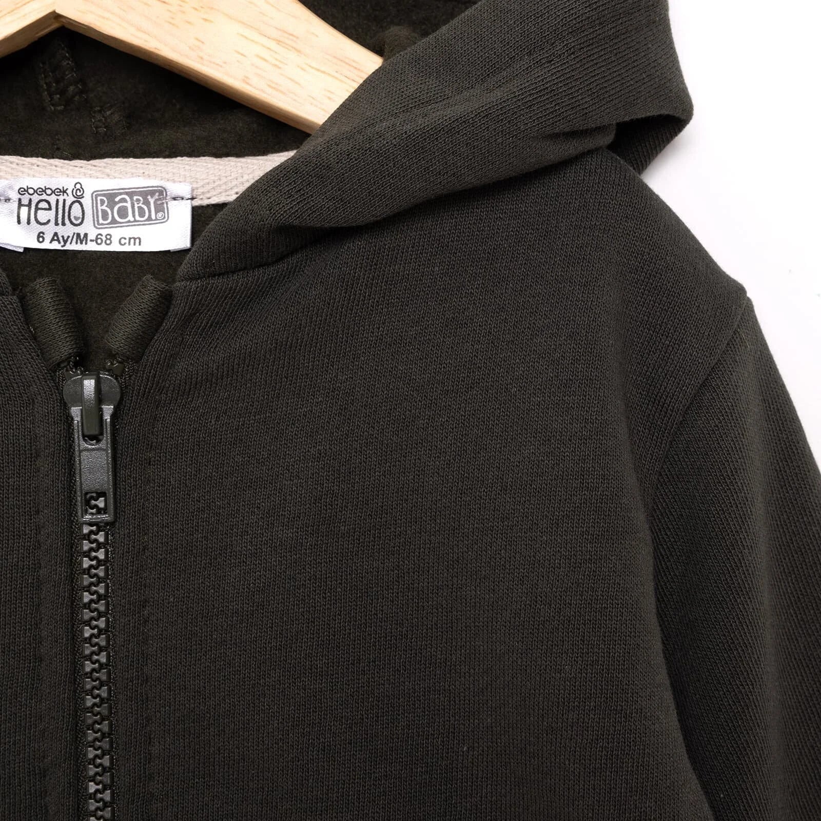 HelloBaby Basic Baby Boy Cardigan - Anthracite - mezetto ebebek ebebek