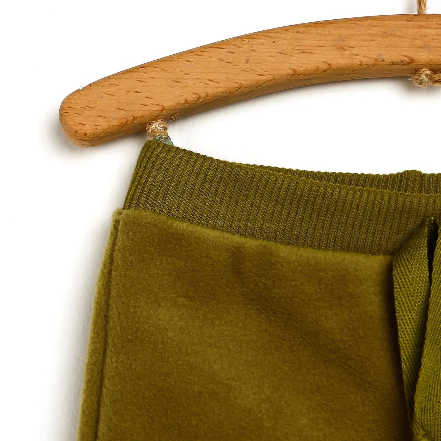 HelloBaby Basic Baby Boy Fleece Pants - Green - mezetto ebebek ebebek