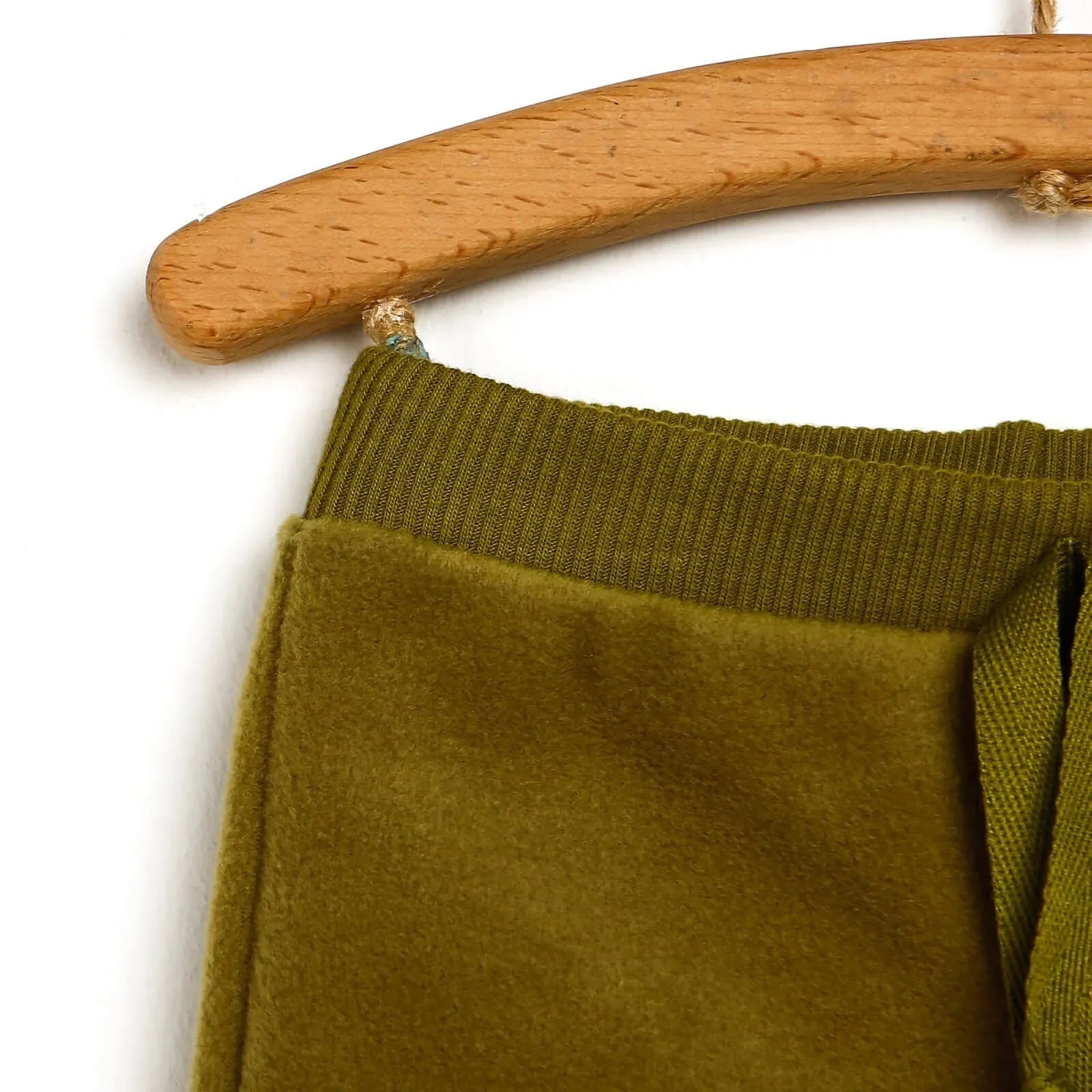 HelloBaby Basic Baby Boy Fleece Pants - Green - mezetto ebebek ebebek