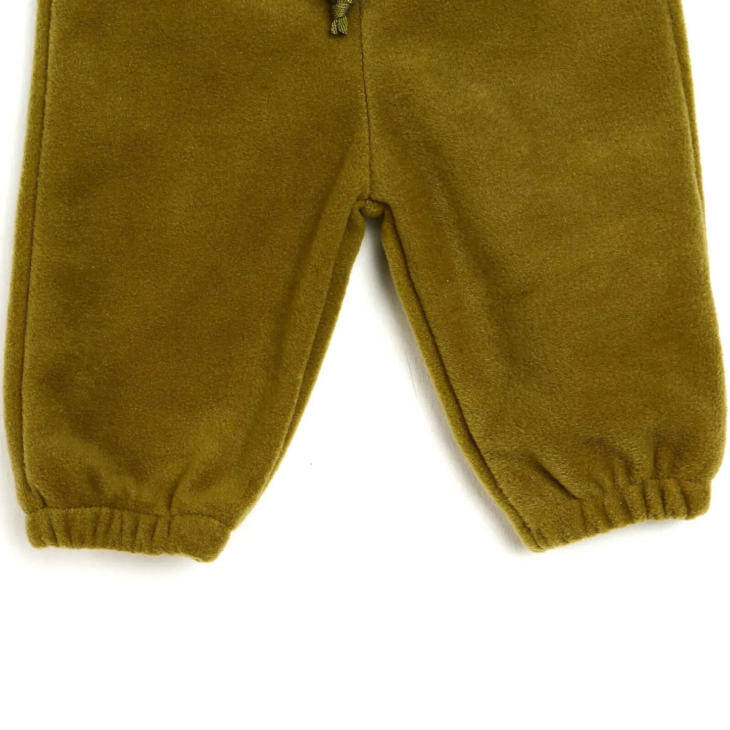 HelloBaby Basic Baby Boy Fleece Pants - Green - mezetto ebebek ebebek