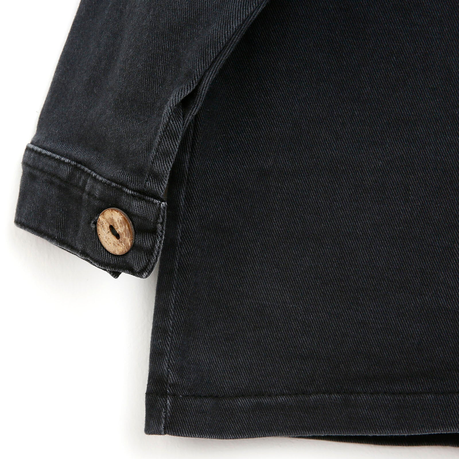 HelloBaby Basic Baby Boy Gabardine Jacket - Anthracite - mezetto ebebek ebebek