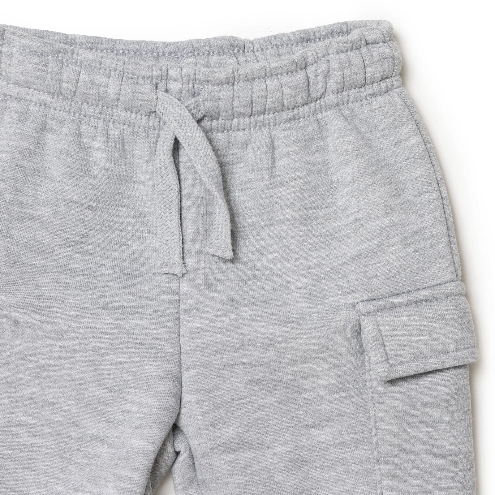 HelloBaby Basic Baby Boy Leggings - Grey Melange - mezetto ebebek ebebek