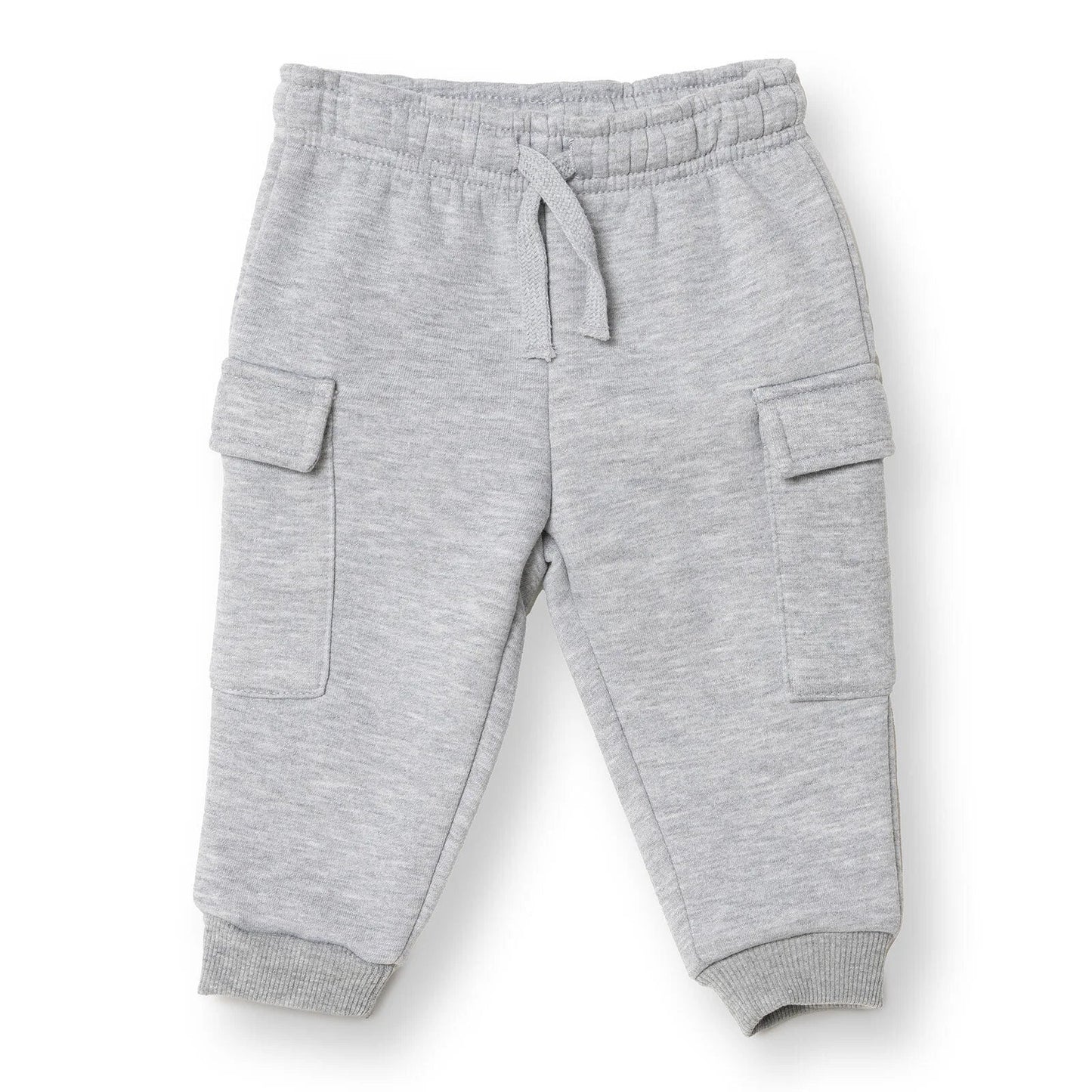 HelloBaby Basic Baby Boy Leggings - Grey Melange - mezetto ebebek ebebek