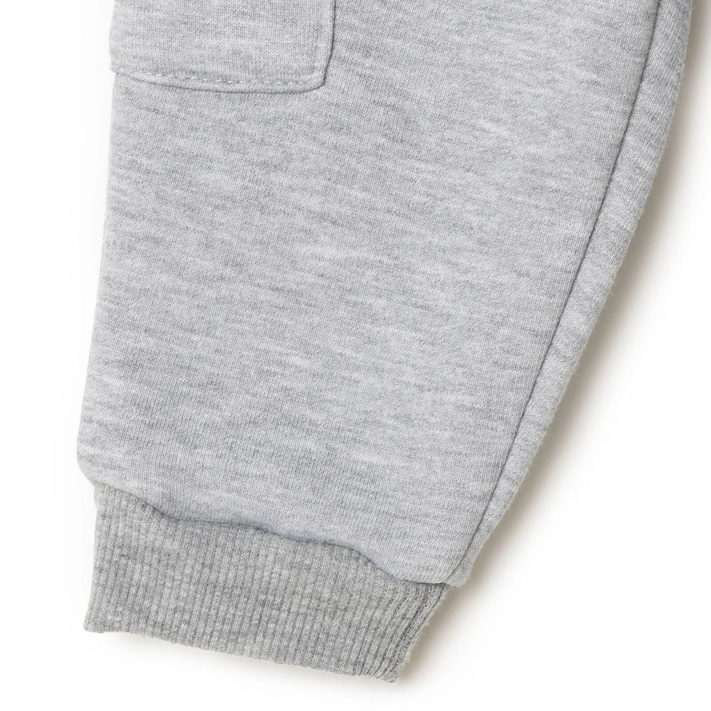 HelloBaby Basic Baby Boy Leggings - Grey Melange - mezetto ebebek ebebek