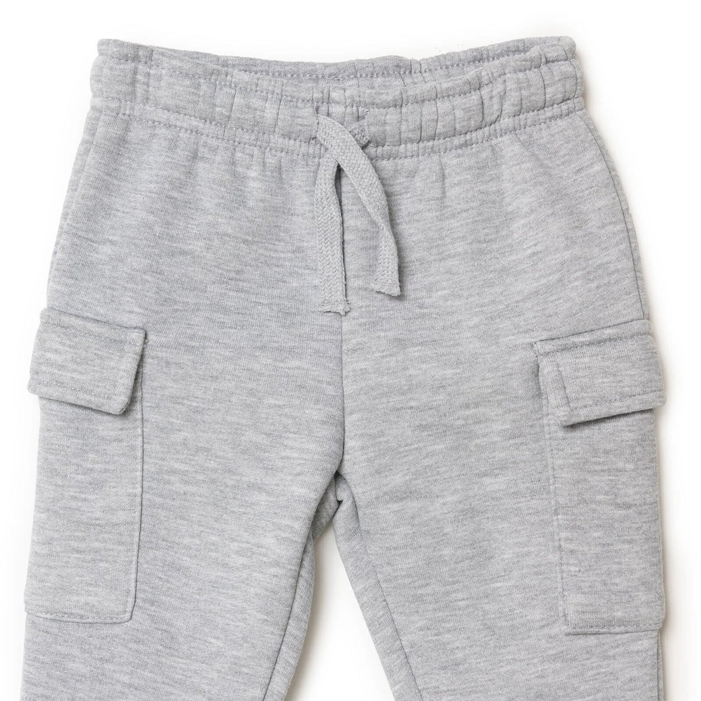 HelloBaby Basic Baby Boy Leggings - Grey Melange - mezetto ebebek ebebek