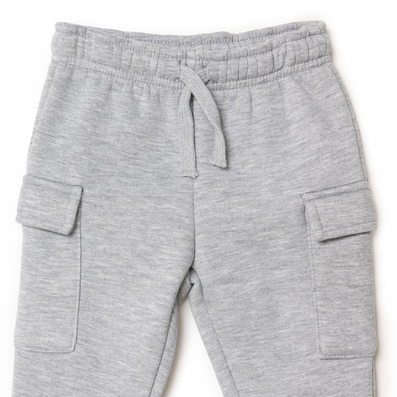 HelloBaby Basic Baby Boy Leggings - Grey Melange - mezetto ebebek ebebek