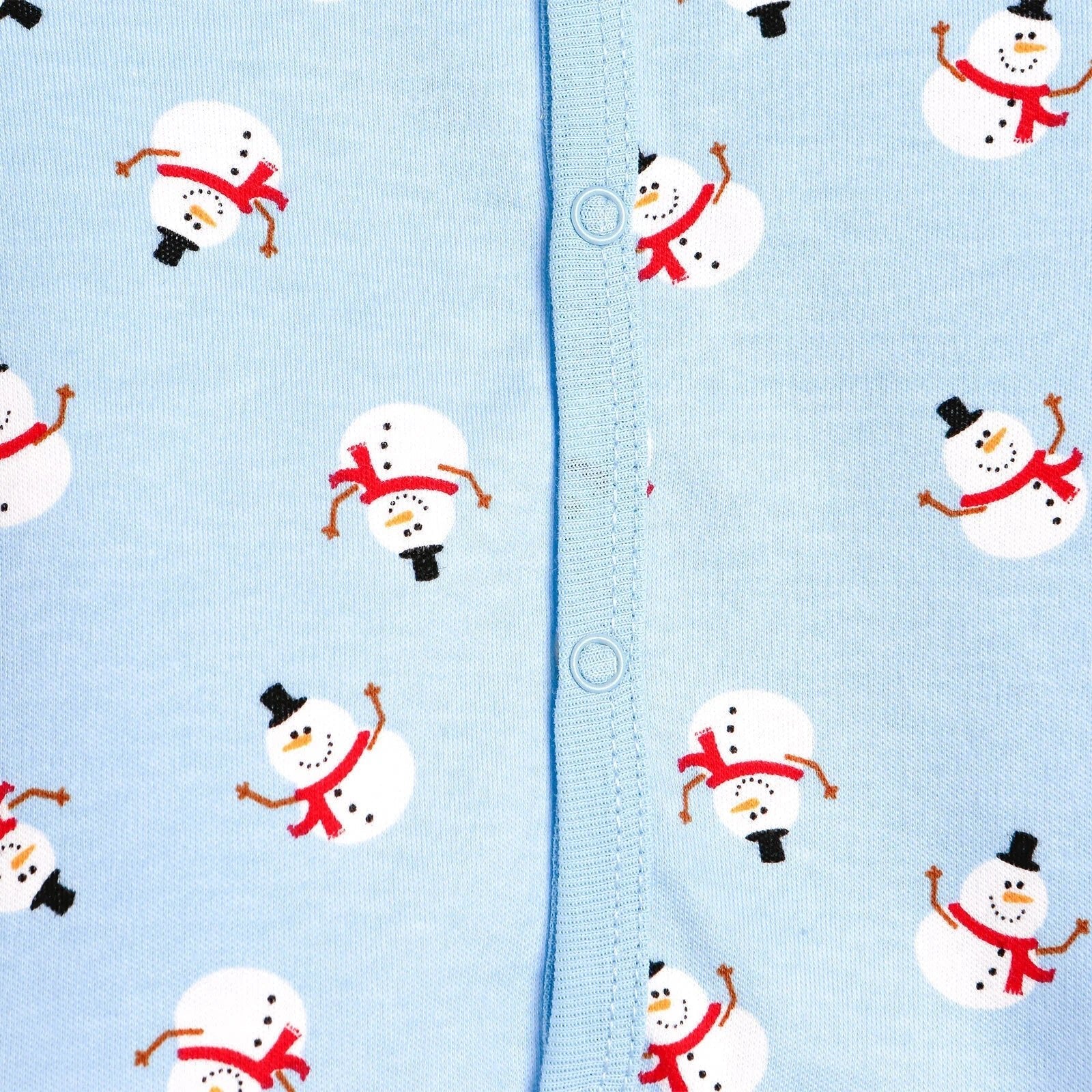 HelloBaby Basic Baby Boy Pyjamas Set - Blue - mezetto ebebek ebebek