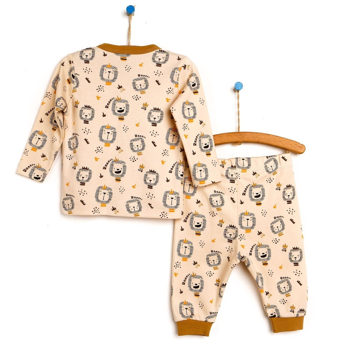 HelloBaby Basic Baby Boy Pyjamas Set - mezetto ebebek ebebek