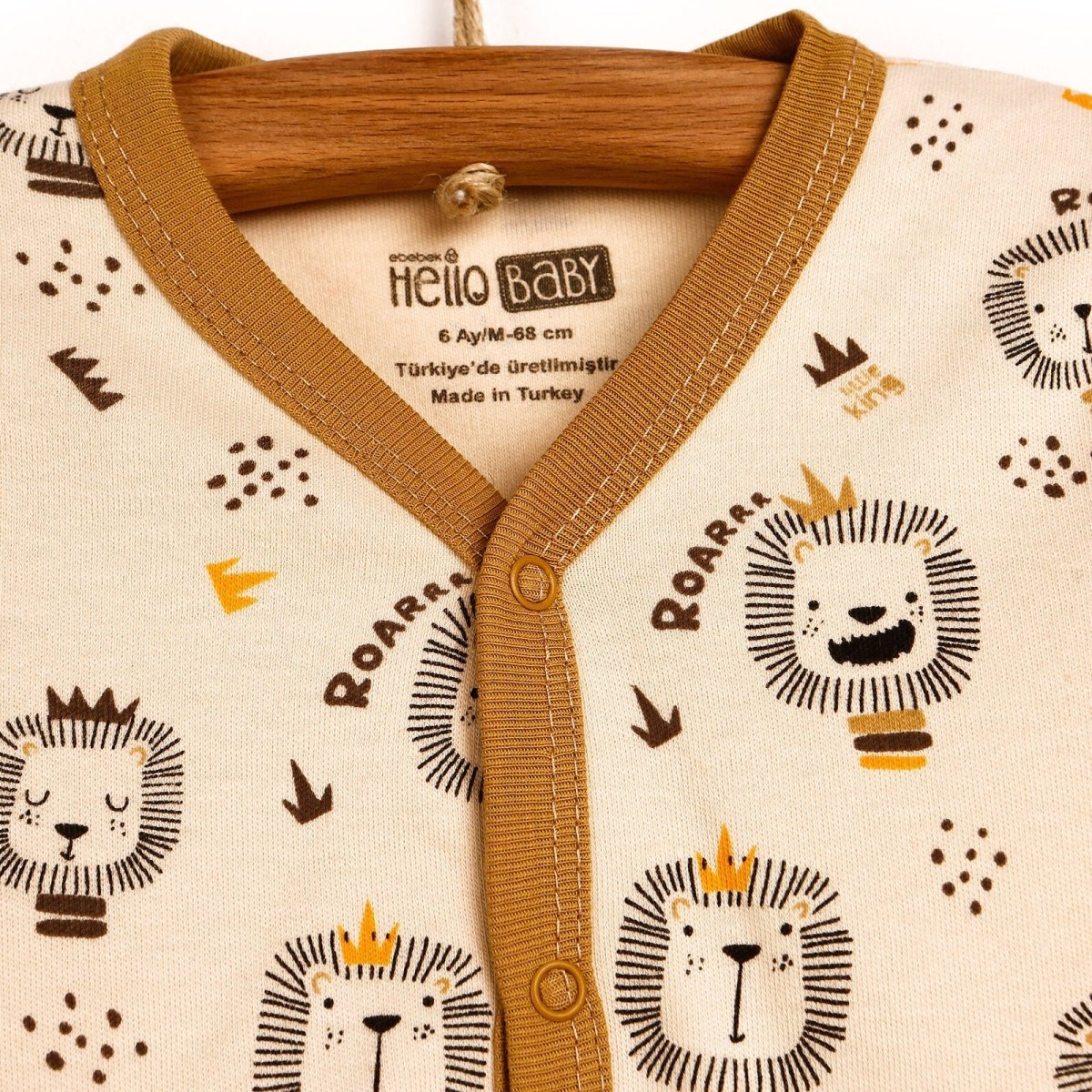 HelloBaby Basic Baby Boy Pyjamas Set - mezetto ebebek ebebek