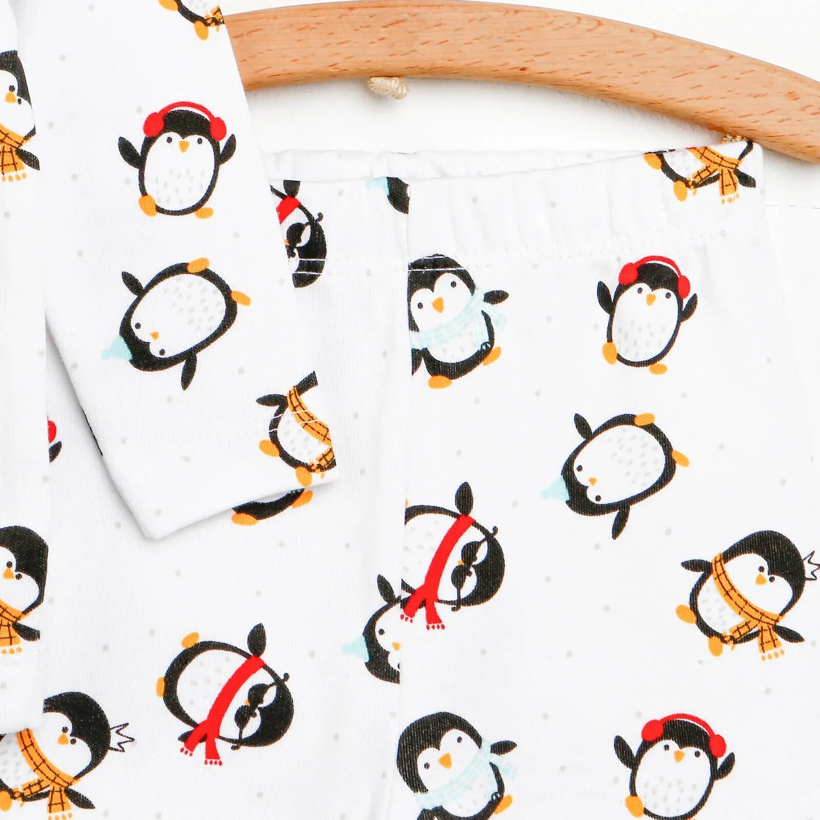HelloBaby Basic Baby Boy Pyjamas Set - White - mezetto ebebek ebebek
