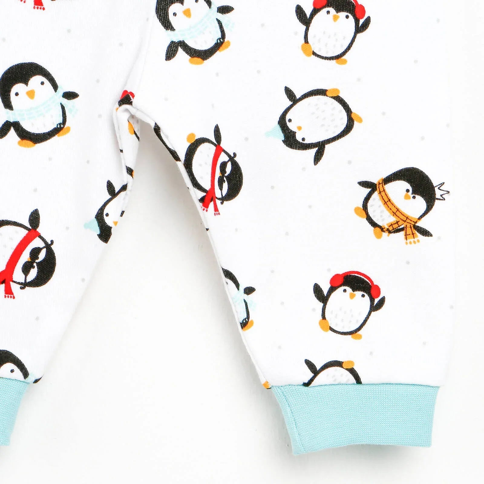 HelloBaby Basic Baby Boy Pyjamas Set - White - mezetto ebebek ebebek