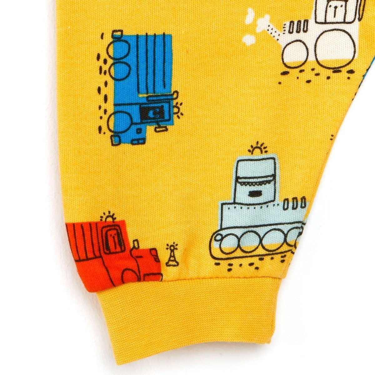 HelloBaby Basic Baby Boy Pyjamas Set - Yellow - mezetto ebebek ebebek
