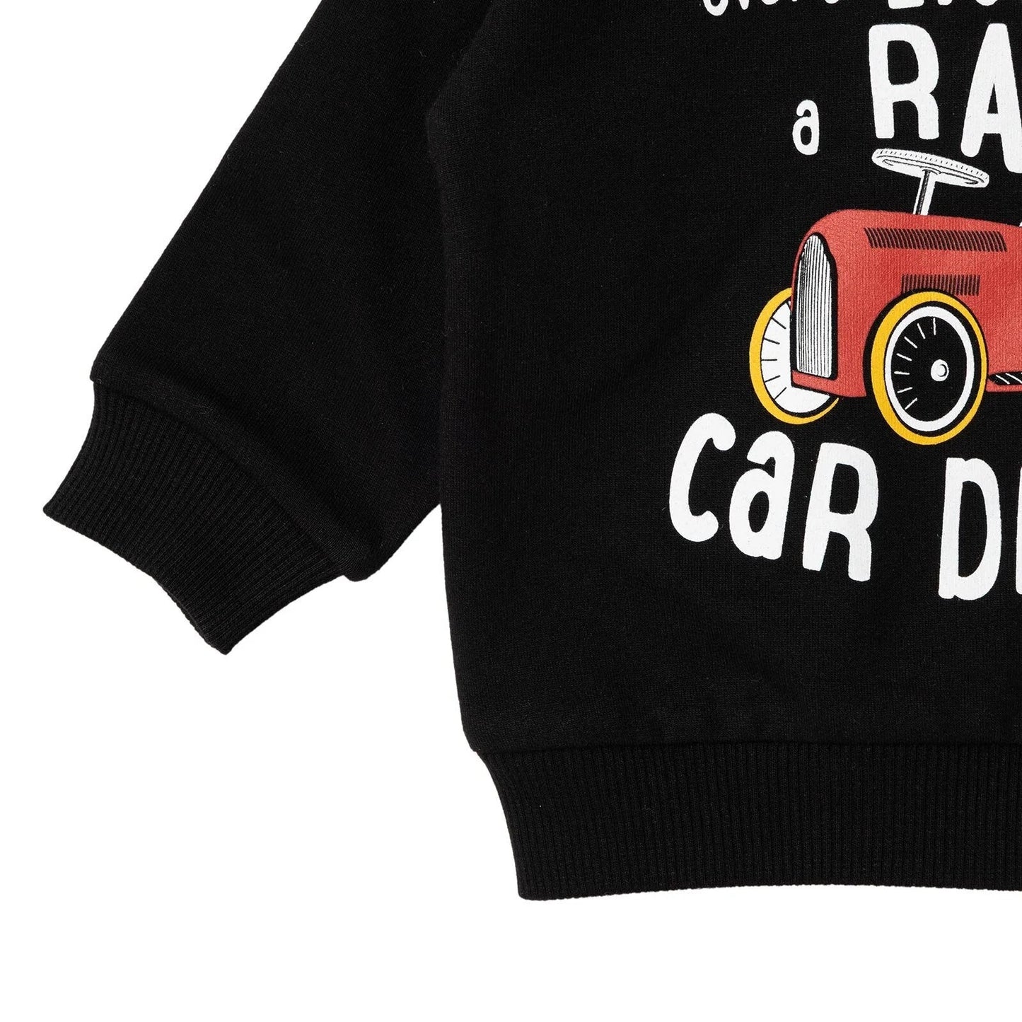 HelloBaby Basic Baby Boy Sweatshirt - Black - mezetto ebebek ebebek