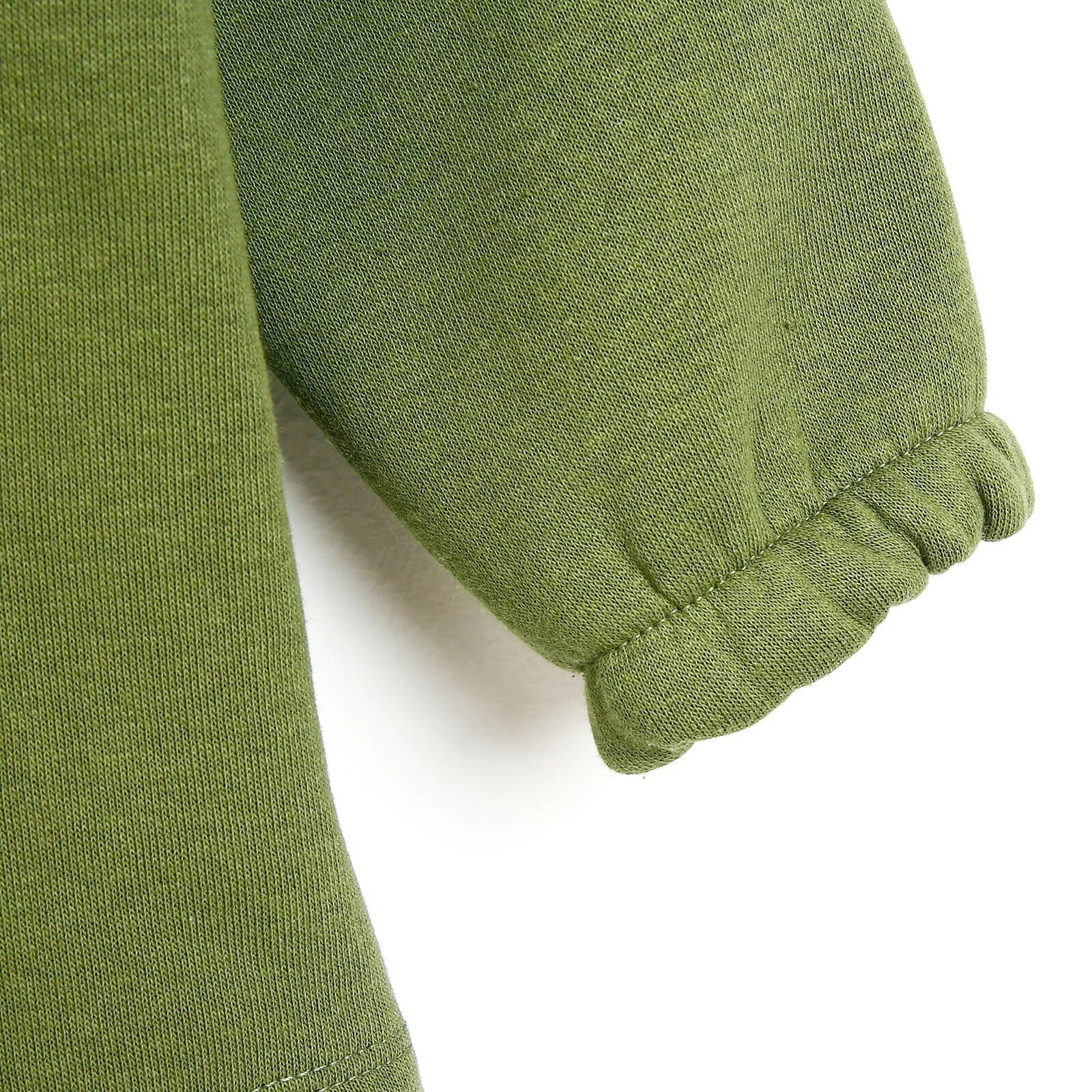 HelloBaby Basic Baby Boy Sweatshirt - Khaki - mezetto ebebek ebebek