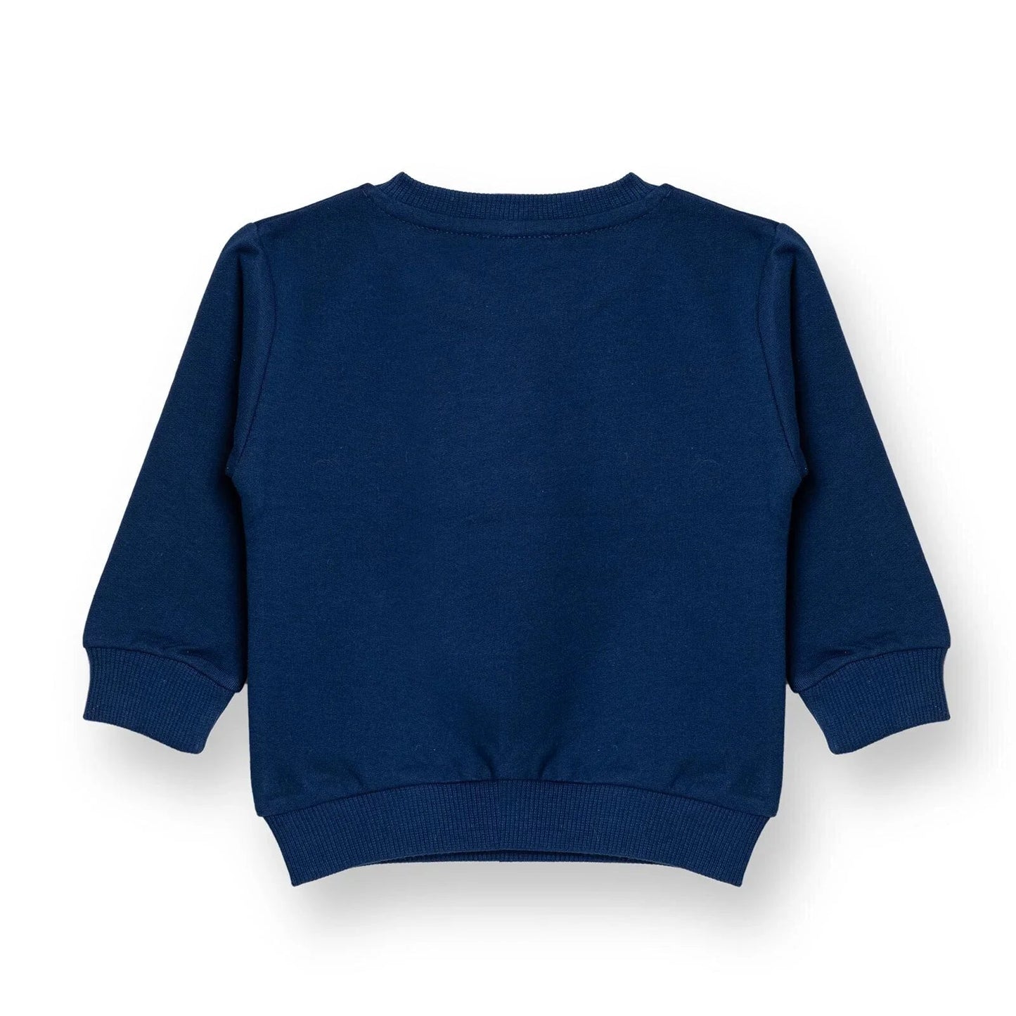 HelloBaby Basic Baby Boy Sweatshirt - Navy Blue - mezetto ebebek ebebek