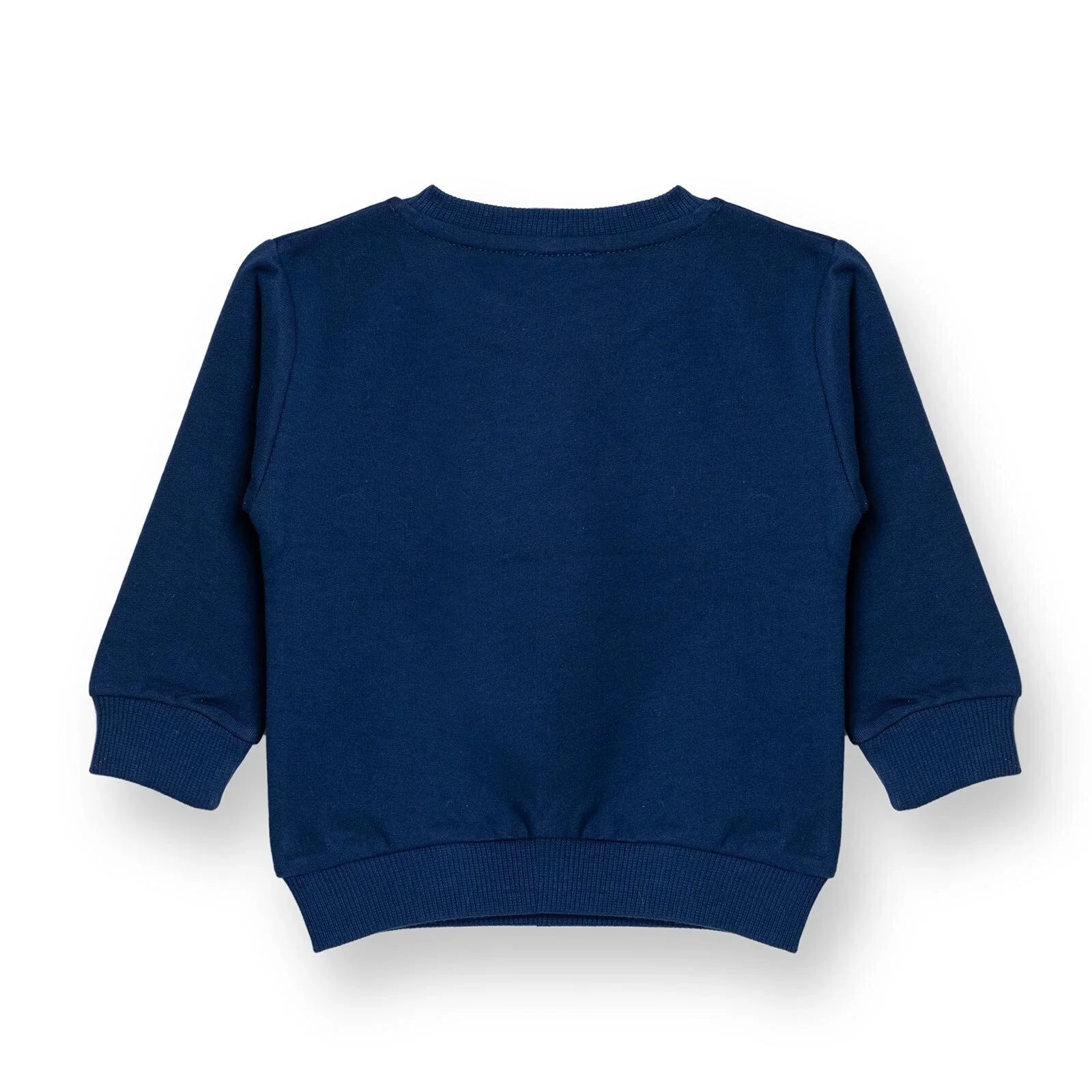 HelloBaby Basic Baby Boy Sweatshirt - Navy Blue - mezetto ebebek ebebek
