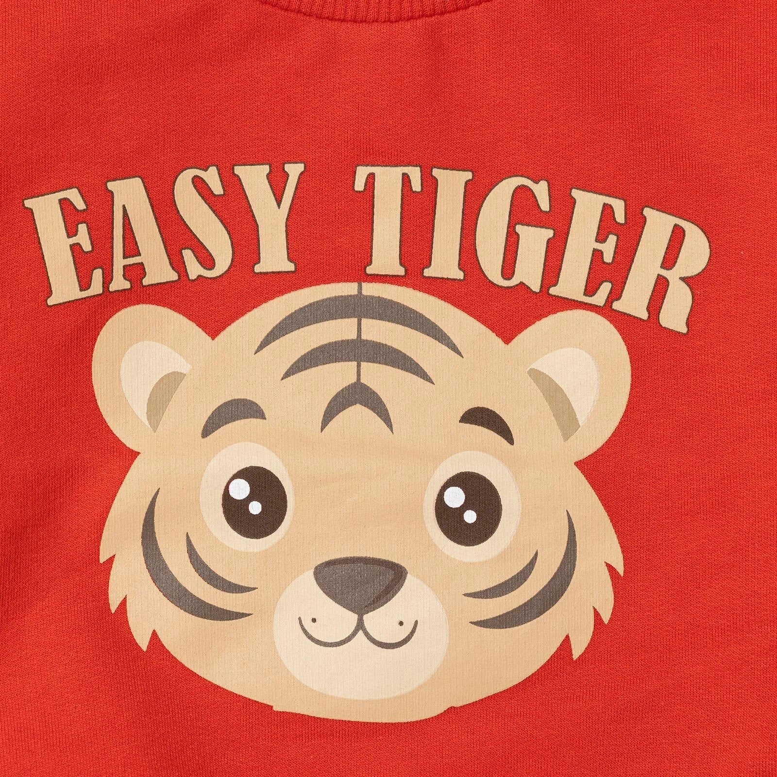 HelloBaby Basic Baby Boy Sweatshirt - Red - mezetto ebebek ebebek