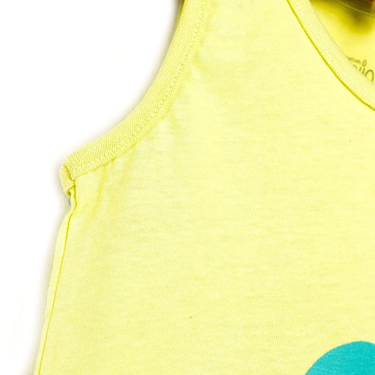 HelloBaby Basic Baby Boy Tank Top - Light Green - mezetto ebebek ebebek