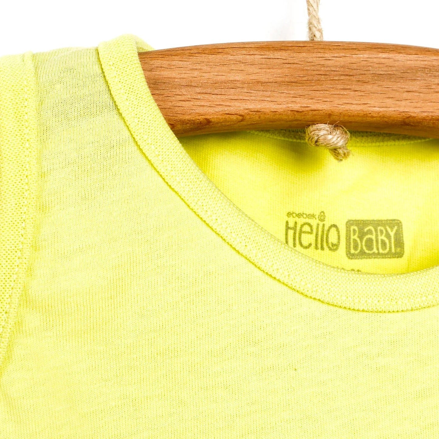 HelloBaby Basic Baby Boy Tank Top - Light Green - mezetto ebebek ebebek