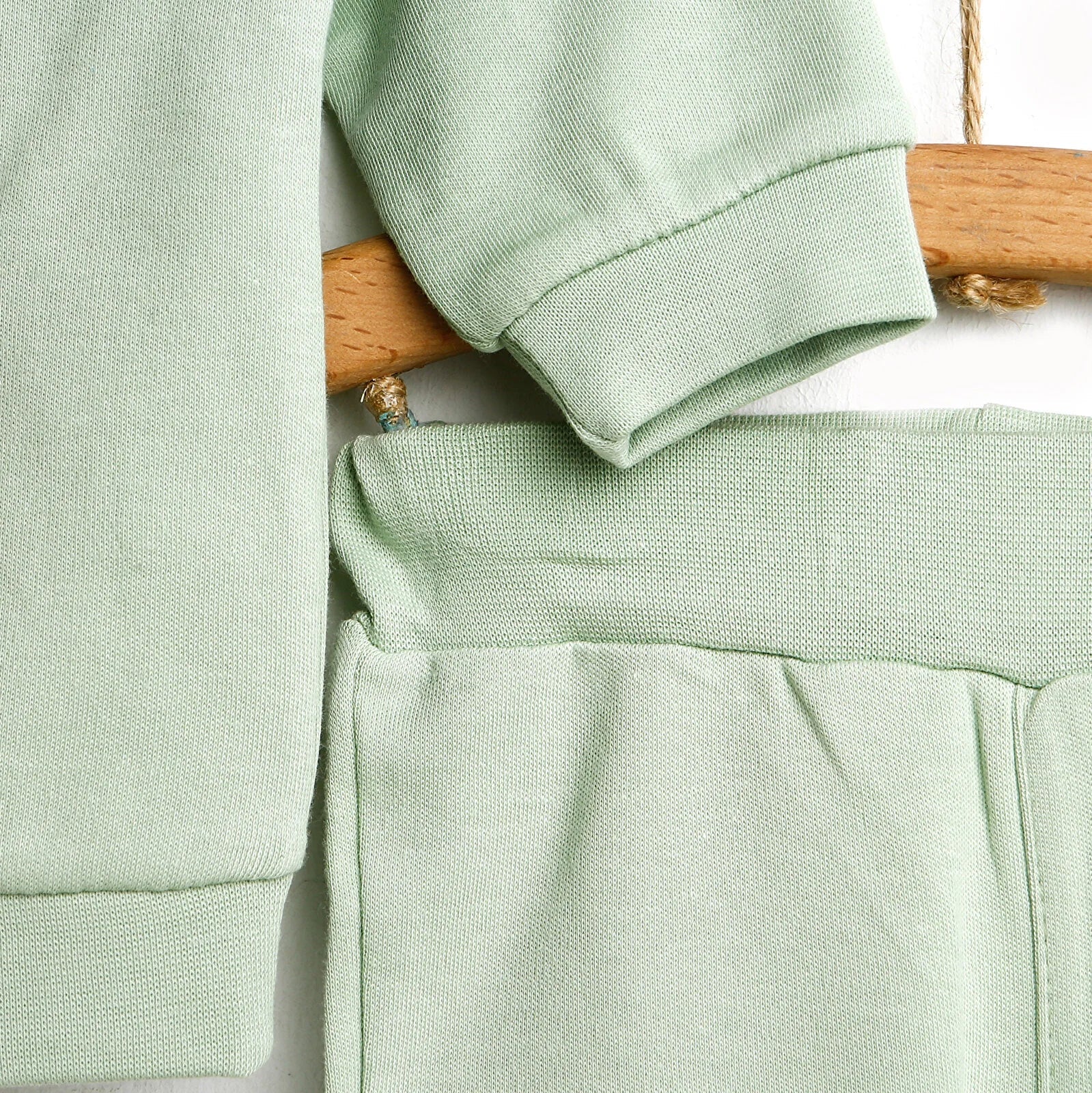 HelloBaby Basic Baby Boy Tracksuit - Green - mezetto ebebek ebebek