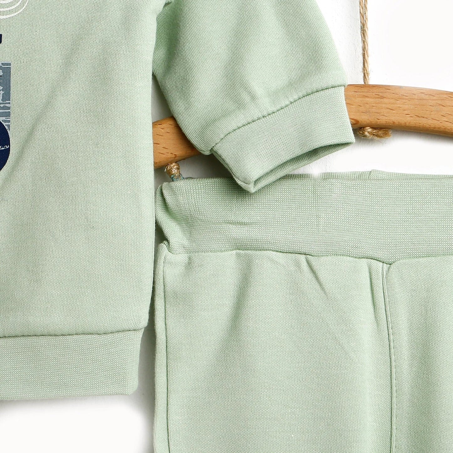 HelloBaby Basic Baby Boy Tracksuit - Green - mezetto ebebek ebebek