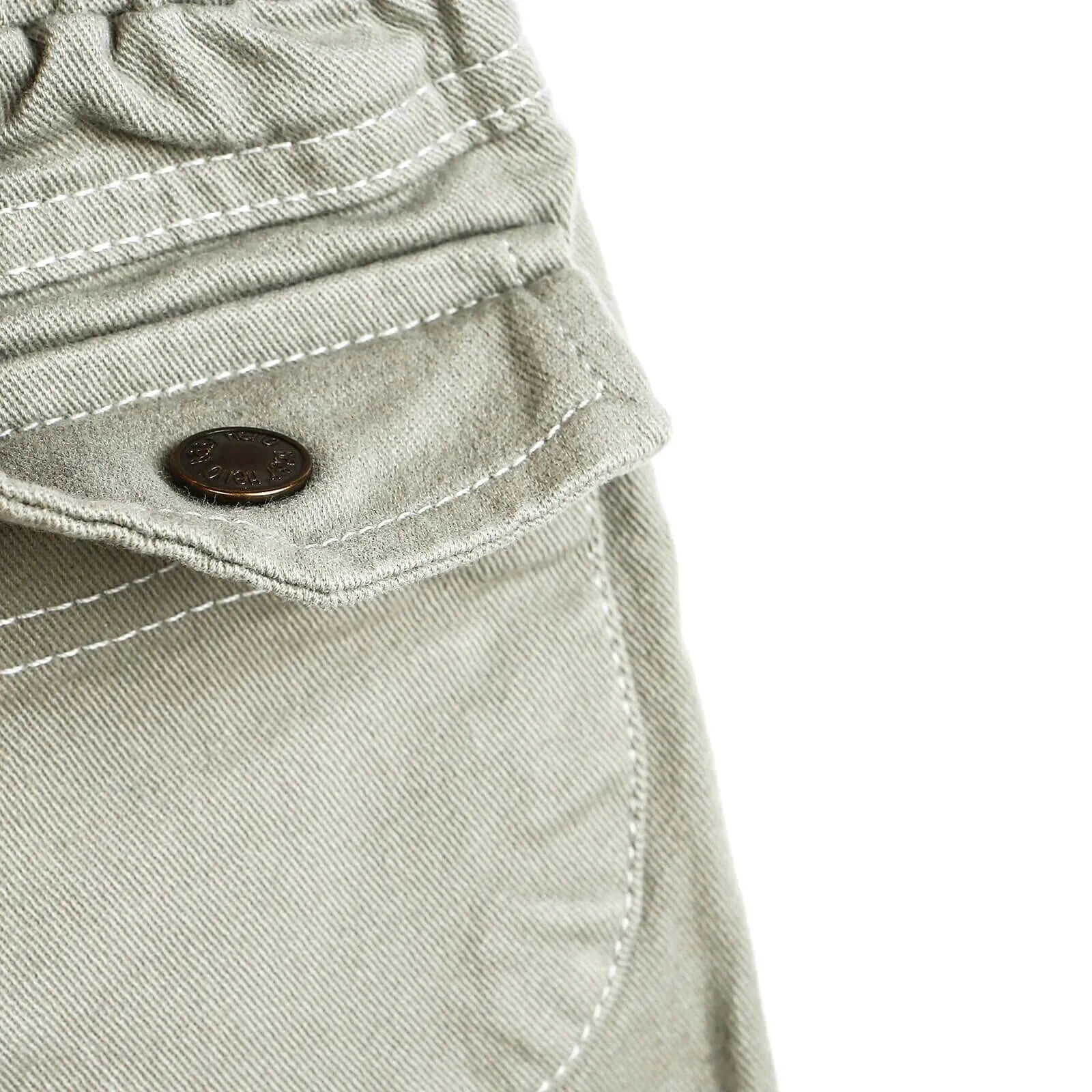 HelloBaby Basic Baby Boy Woven Pants - Dark Green - mezetto ebebek ebebek