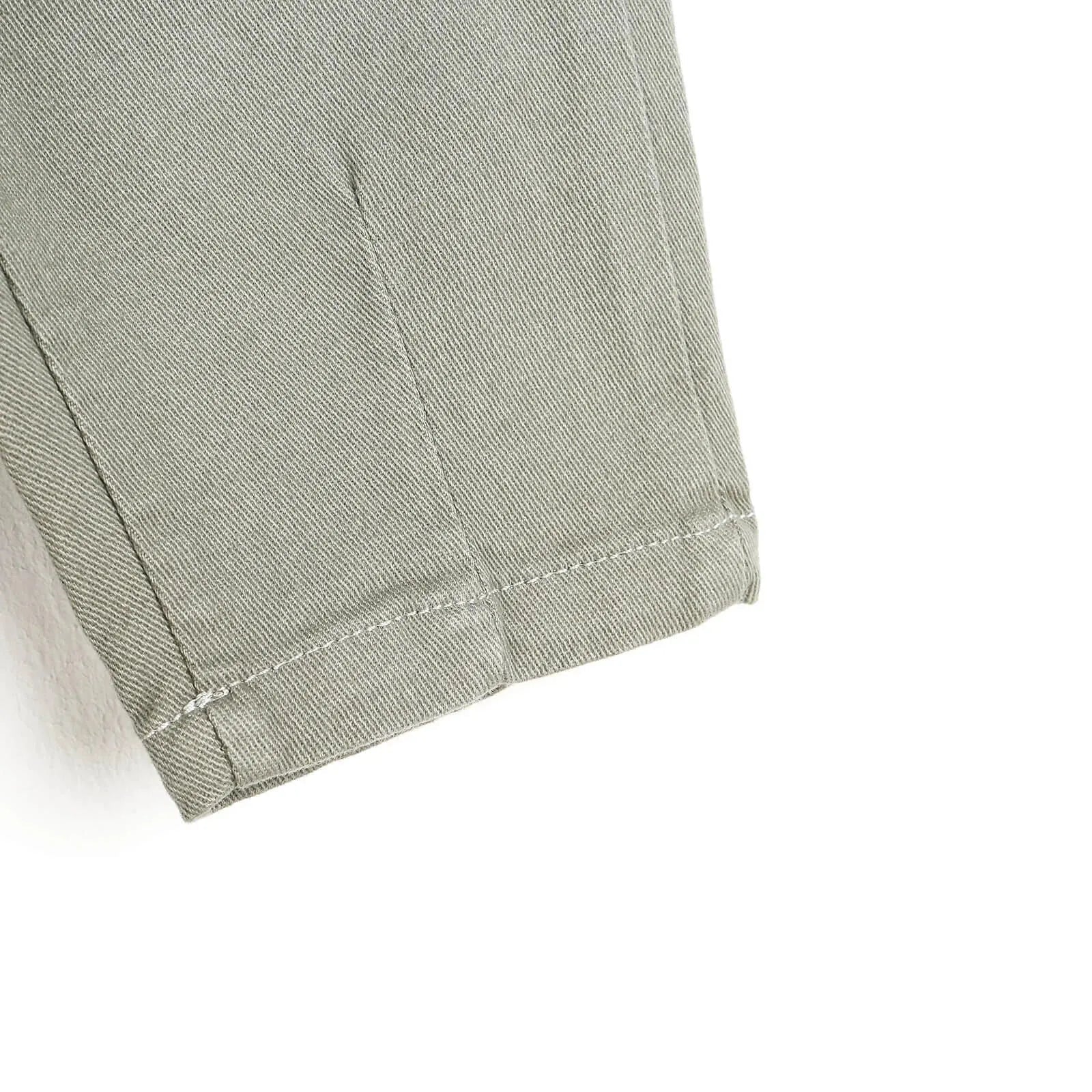 HelloBaby Basic Baby Boy Woven Pants - Dark Green - mezetto ebebek ebebek