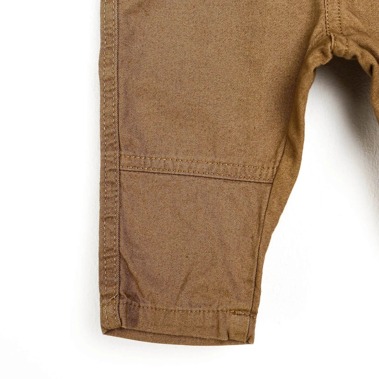 HelloBaby Basic Baby Boy Woven Pants - Light Brown - mezetto ebebek ebebek