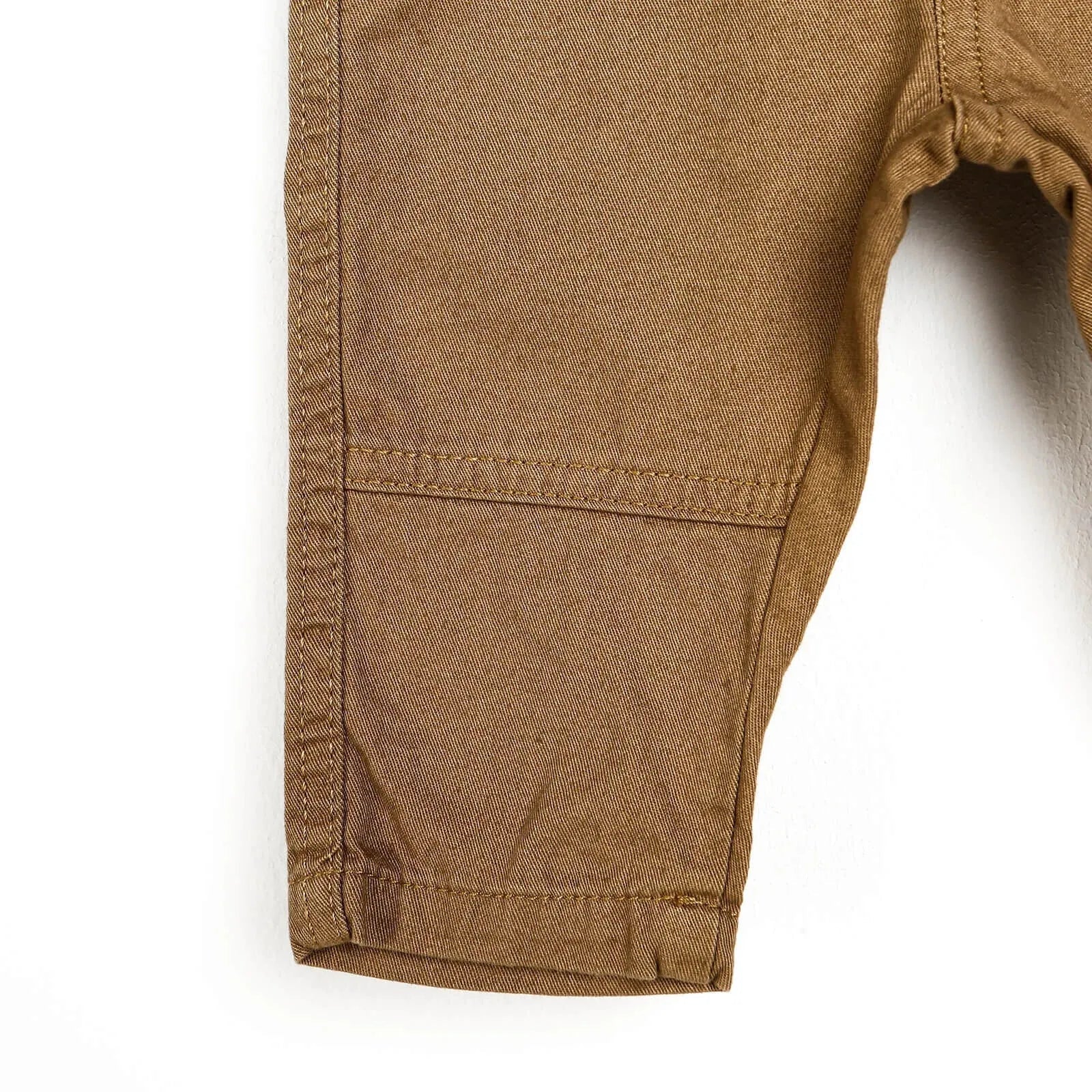 HelloBaby Basic Baby Boy Woven Pants - Light Brown - mezetto ebebek ebebek